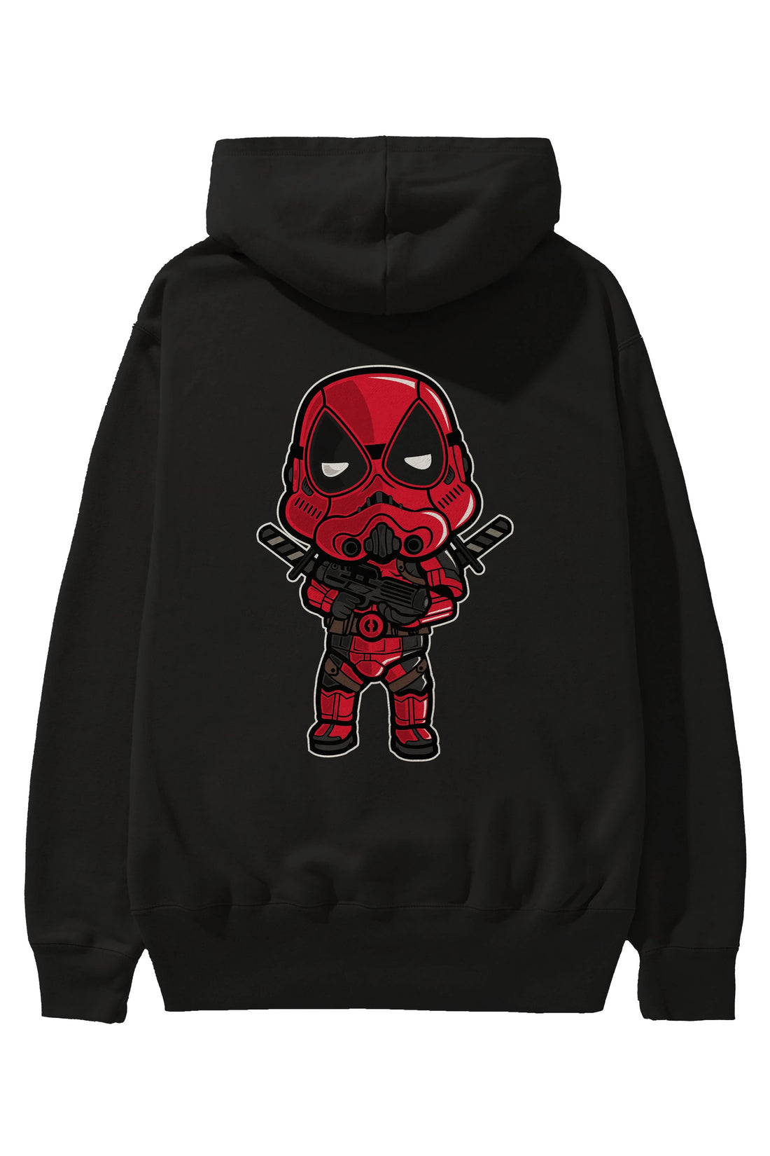Deadpool (22) Arka Baskılı Hoodie Oversize Kapüşonlu Sweatshirt Erkek Kadın Unisex