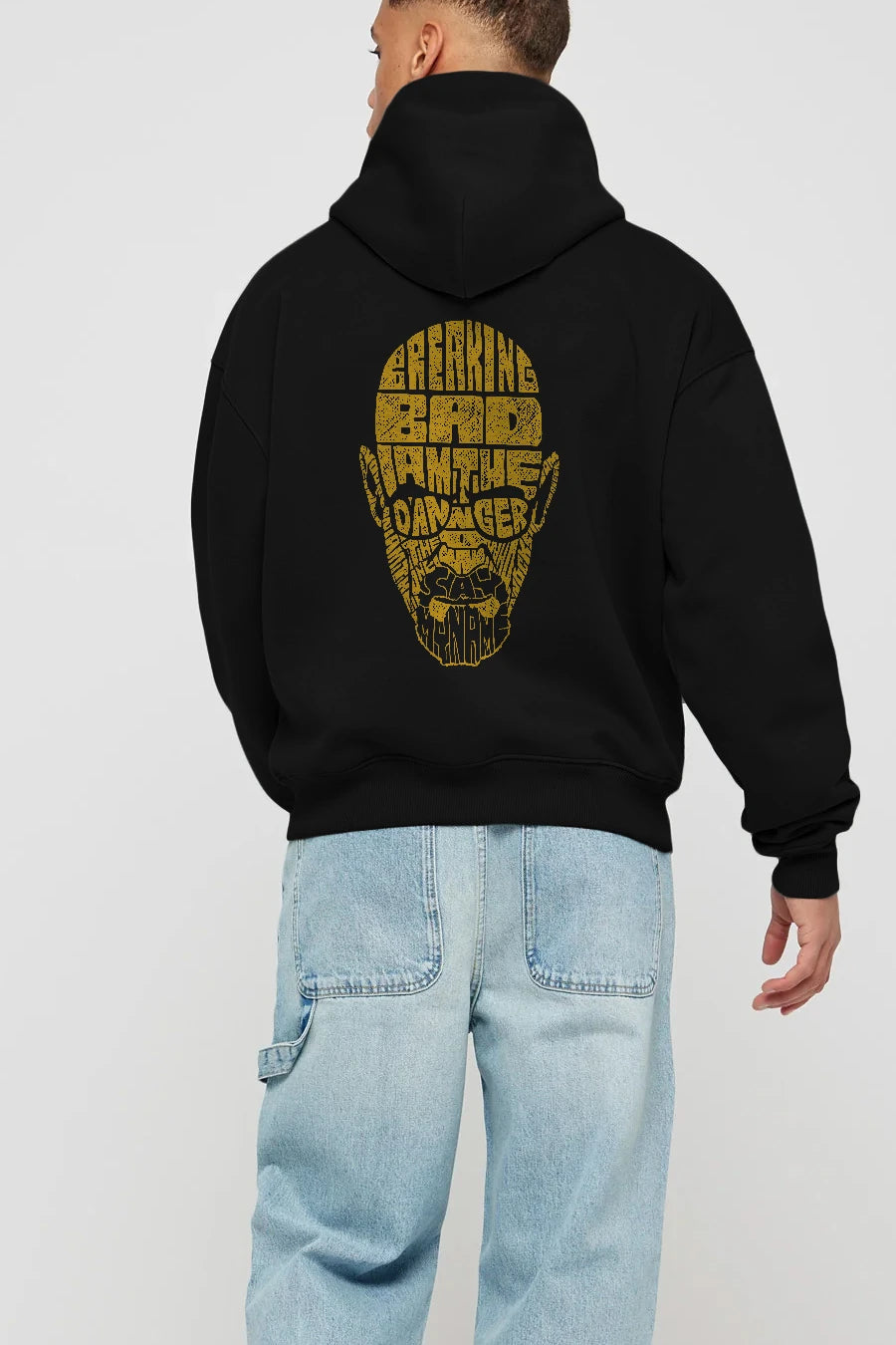 Breaking Bad Arka Baskılı Hoodie Oversize Kapüşonlu Sweatshirt Erkek Kadın Unisex