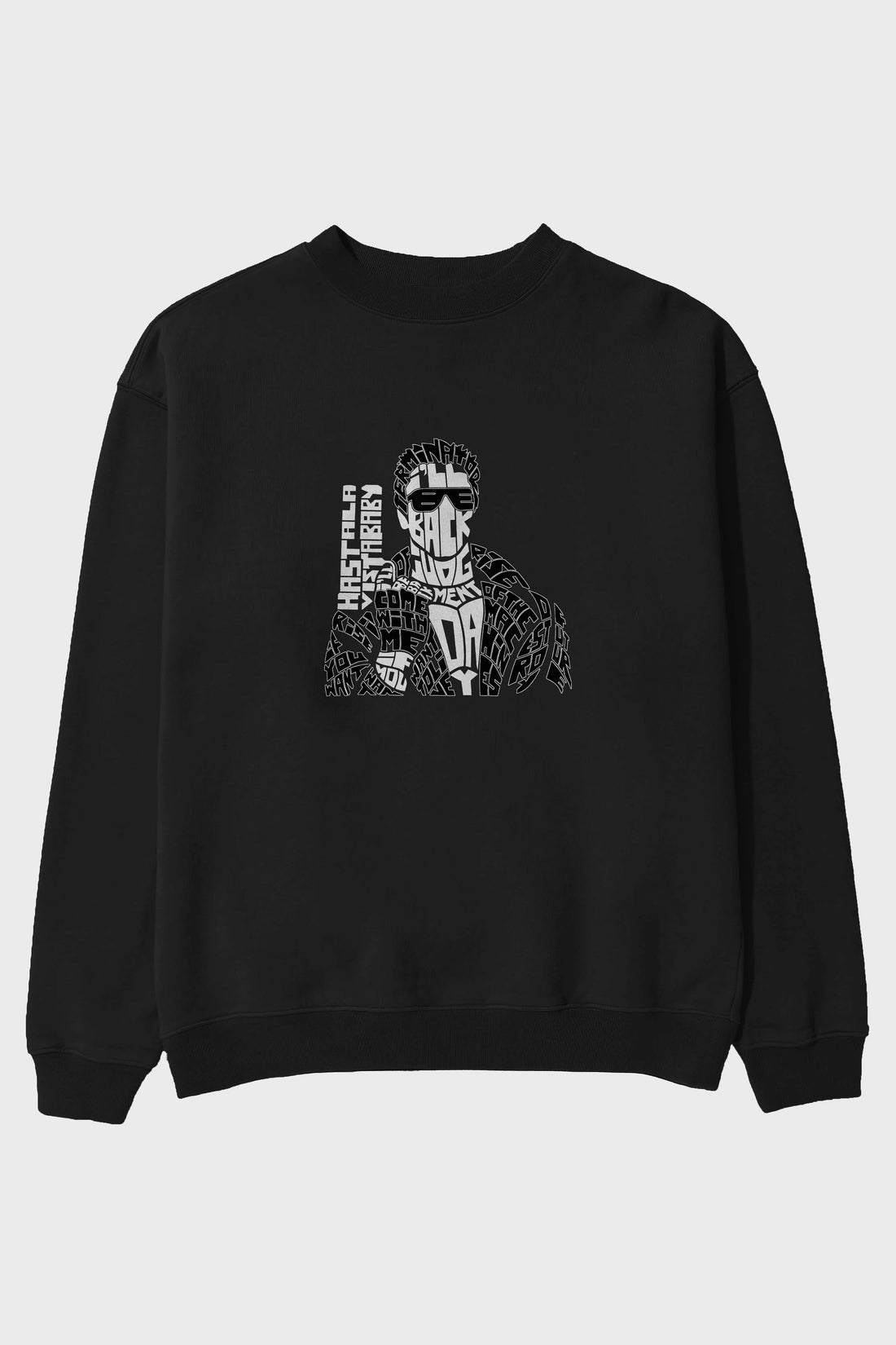 I_ll Be Back Ön Baskılı Oversize Sweatshirt Erkek Kadın Unisex