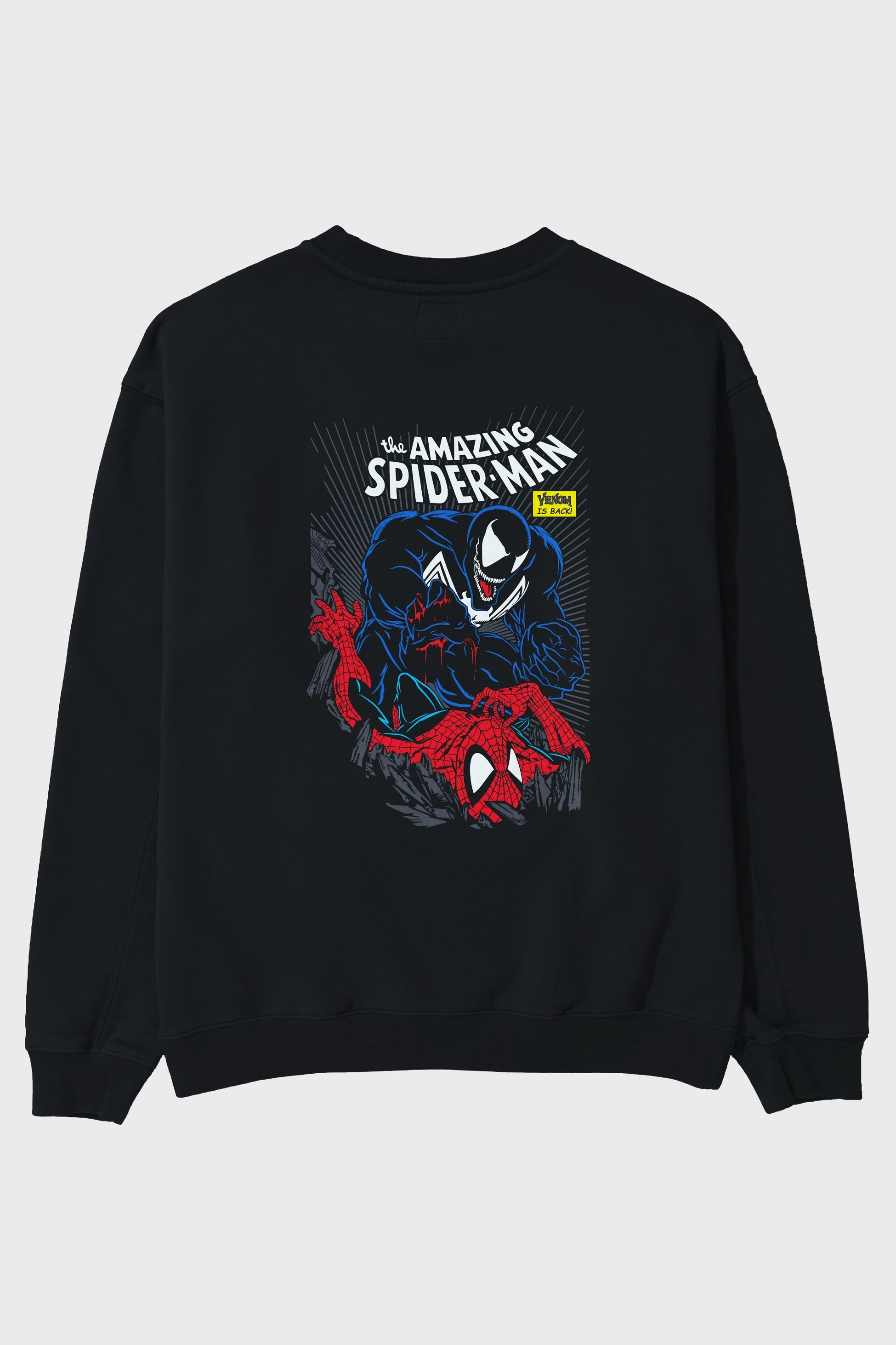 Venom (19) Arka Baskılı Oversize Sweatshirt Erkek Kadın Unisex