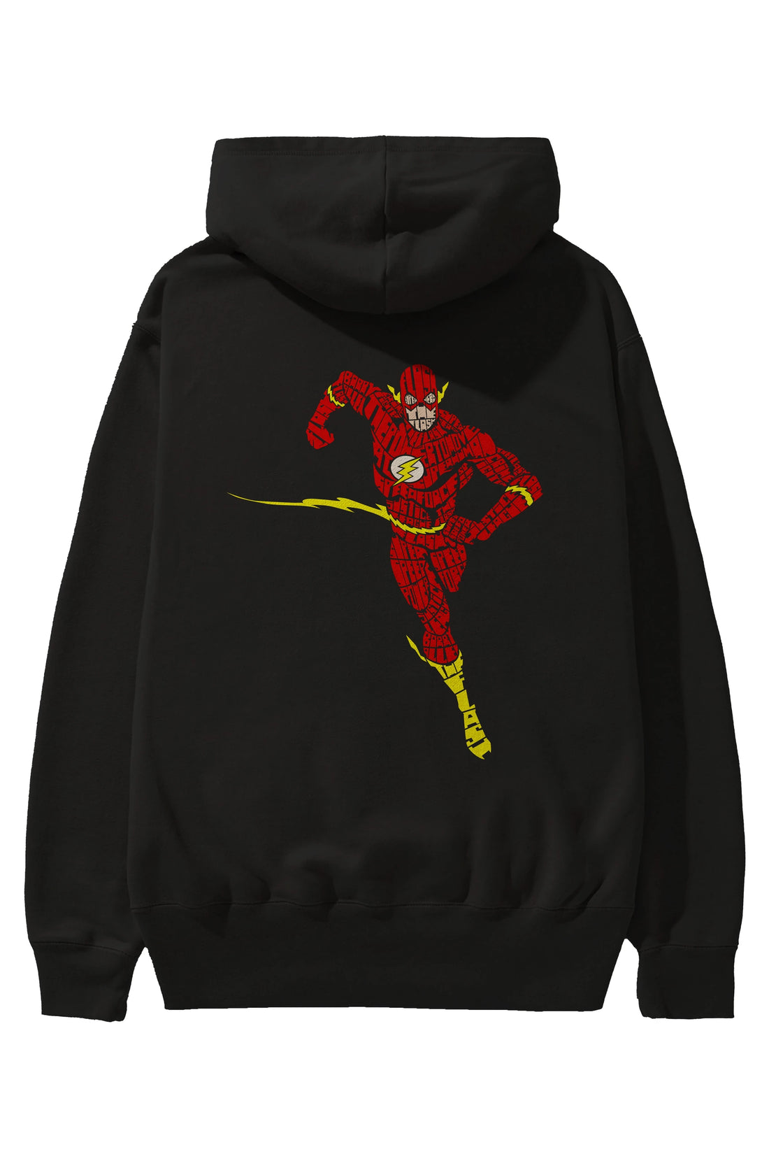 The Flash Arka Baskılı Hoodie Oversize Kapüşonlu Sweatshirt Erkek Kadın Unisex