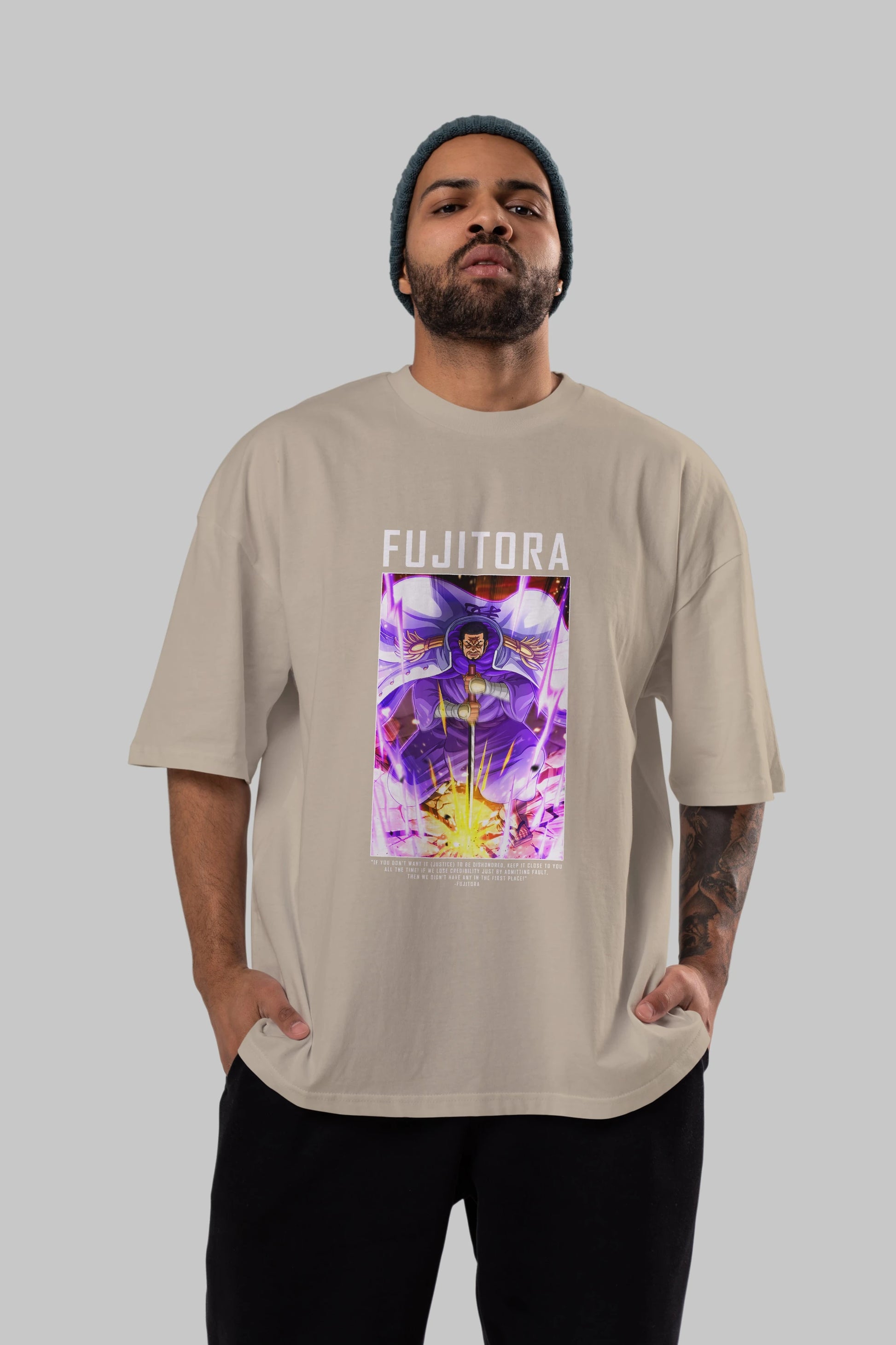 Issho Anime Ön Baskılı Oversize t-shirt Erkek Kadın Unisex