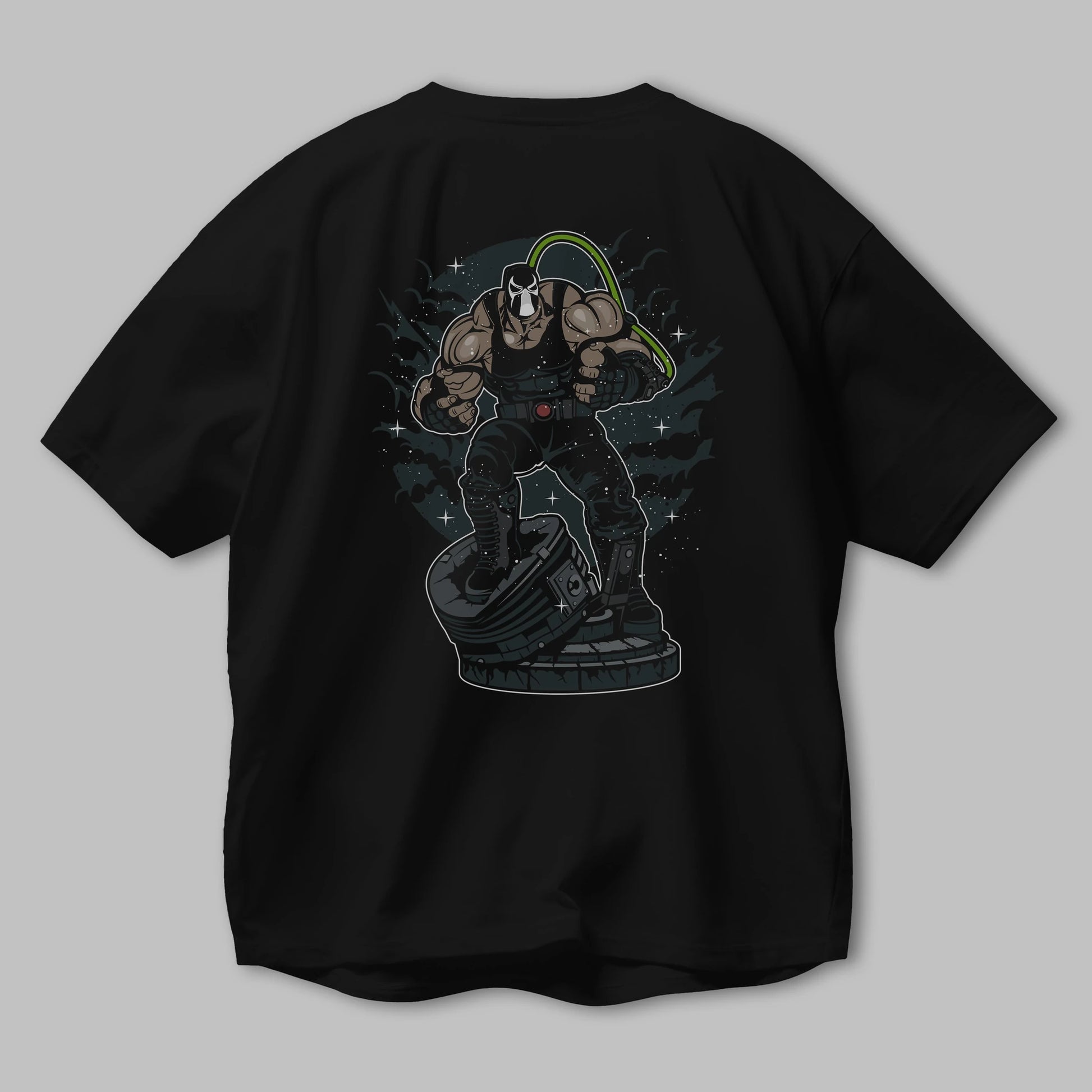 Bane (2) Arka Baskılı Oversize t-shirt Erkek Kadın Unisex %100 Pamuk
