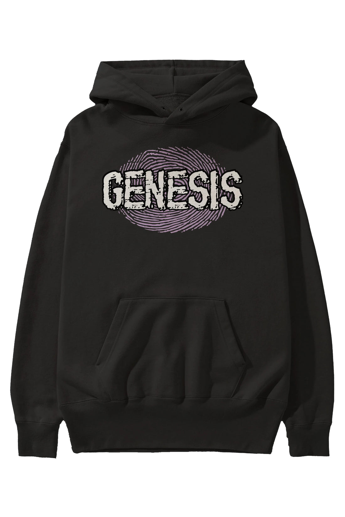 Genesis Ön Baskılı Hoodie Oversize Kapüşonlu Sweatshirt Erkek Kadın Unisex