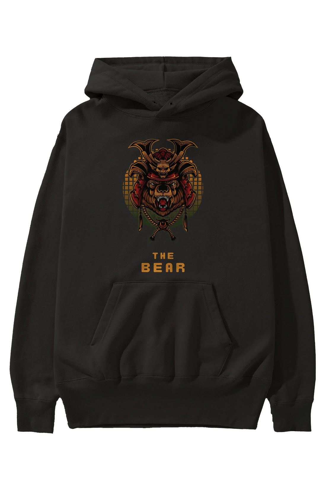 The Bear 2 Ön Baskılı Hoodie Oversize Kapüşonlu Sweatshirt Erkek Kadın Unisex