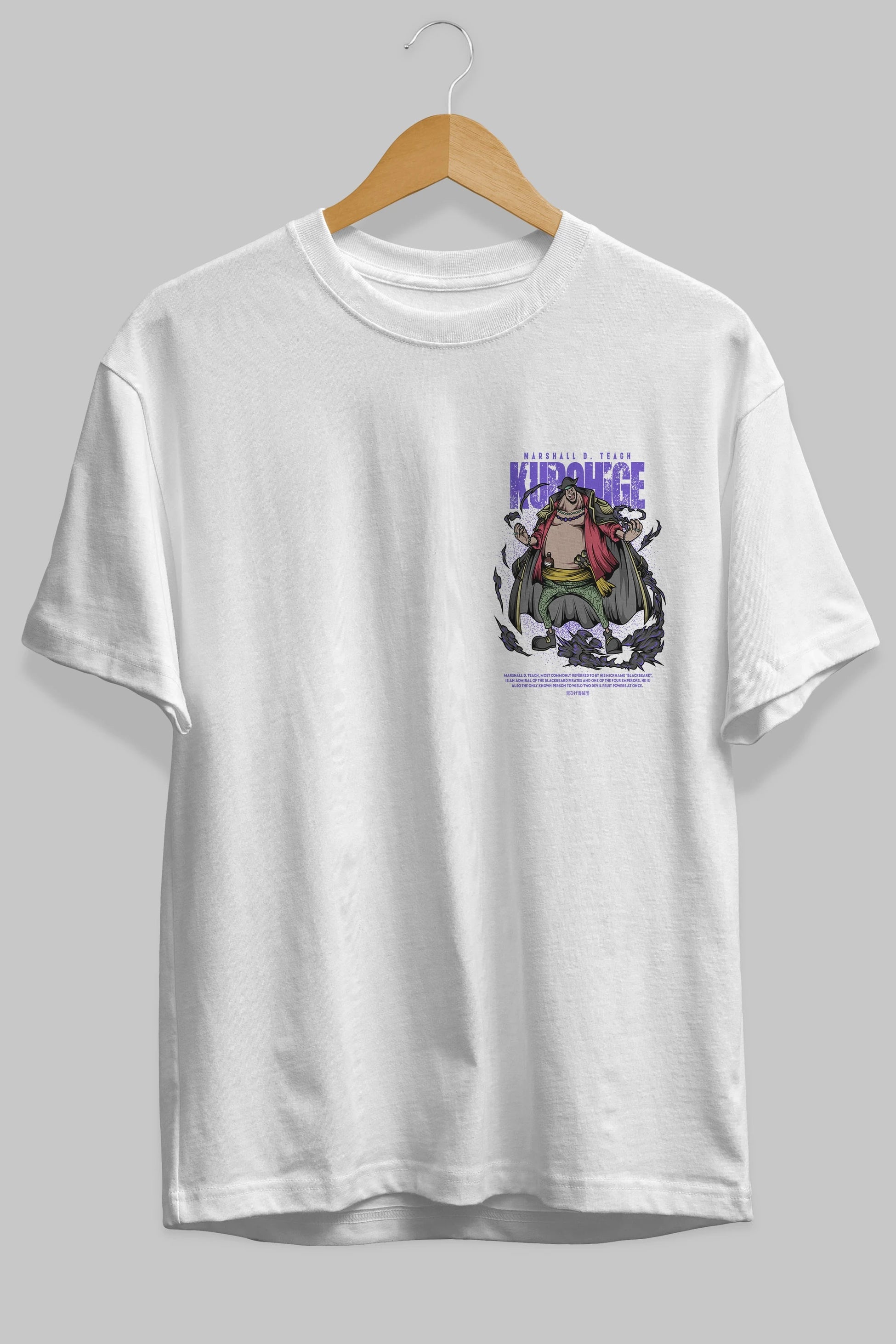Marshall D. Teach Ön Sol Baskılı Oversize t-shirt Erkek Kadın Unisex %100 Pamuk Bisiklet Yaka tişort
