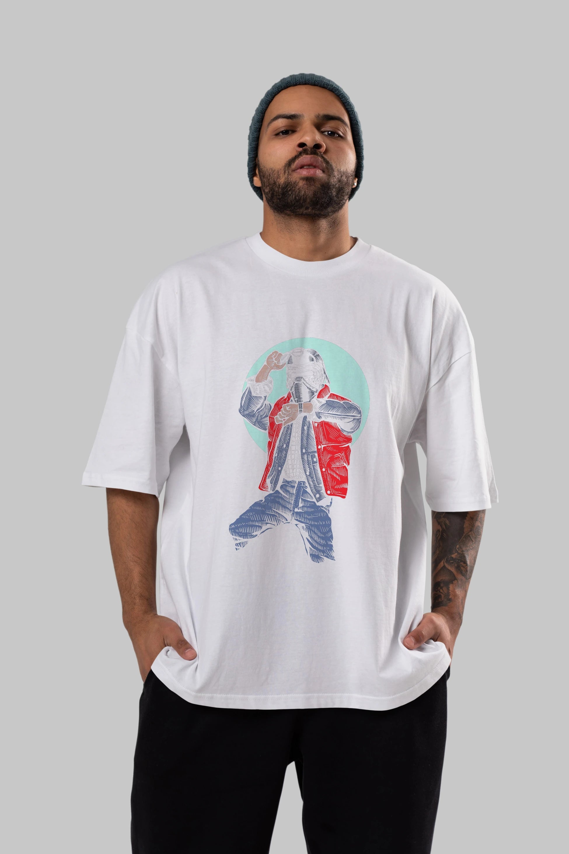 Kylo Mcfly Ön Baskılı Oversize t-shirt Erkek Kadın Unisex %100 Pamuk tişort