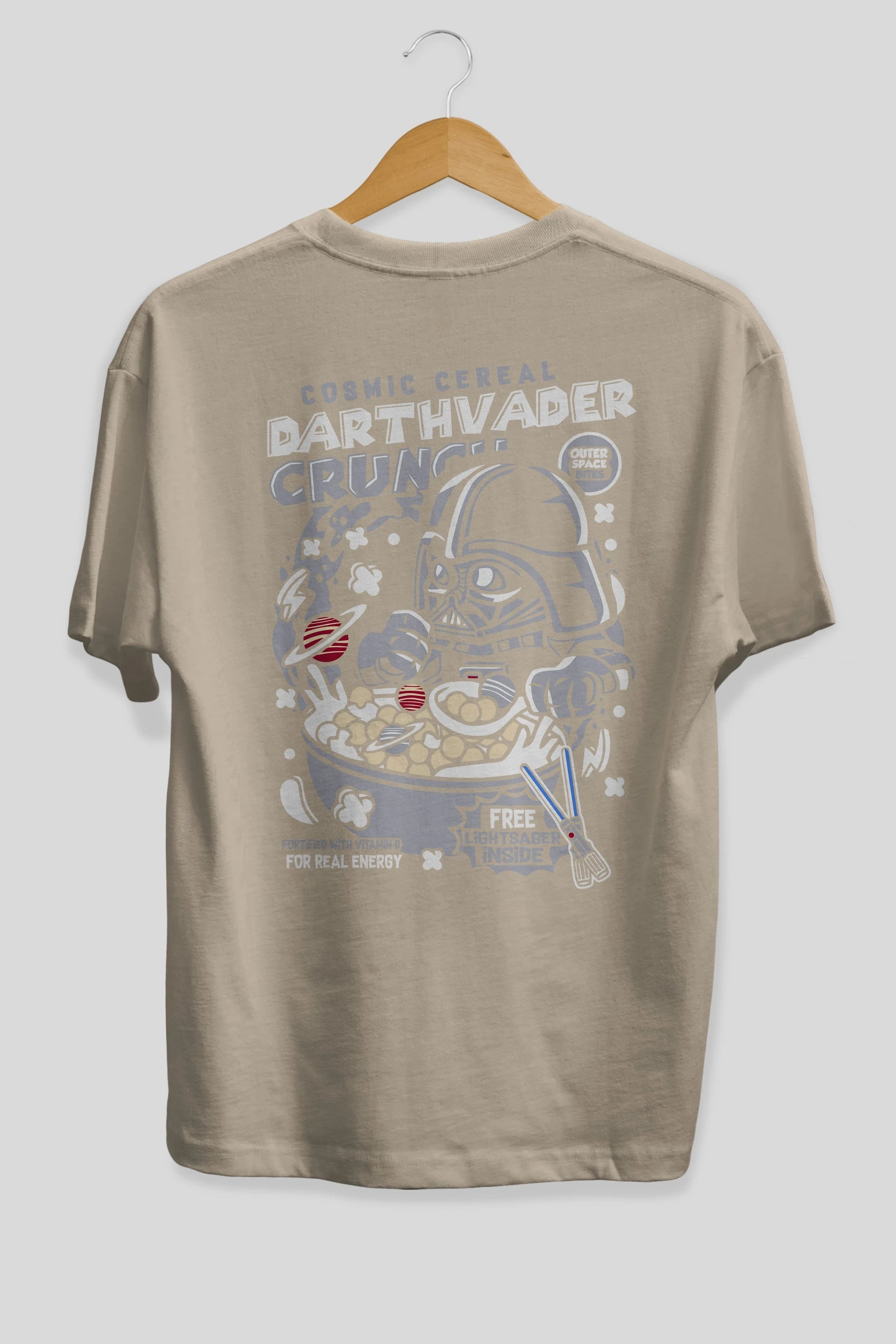Darth Vader (2) Arka Baskılı Oversize t-shirt Erkek Kadın Unisex %100 Pamuk Bisiklet Yaka tişort