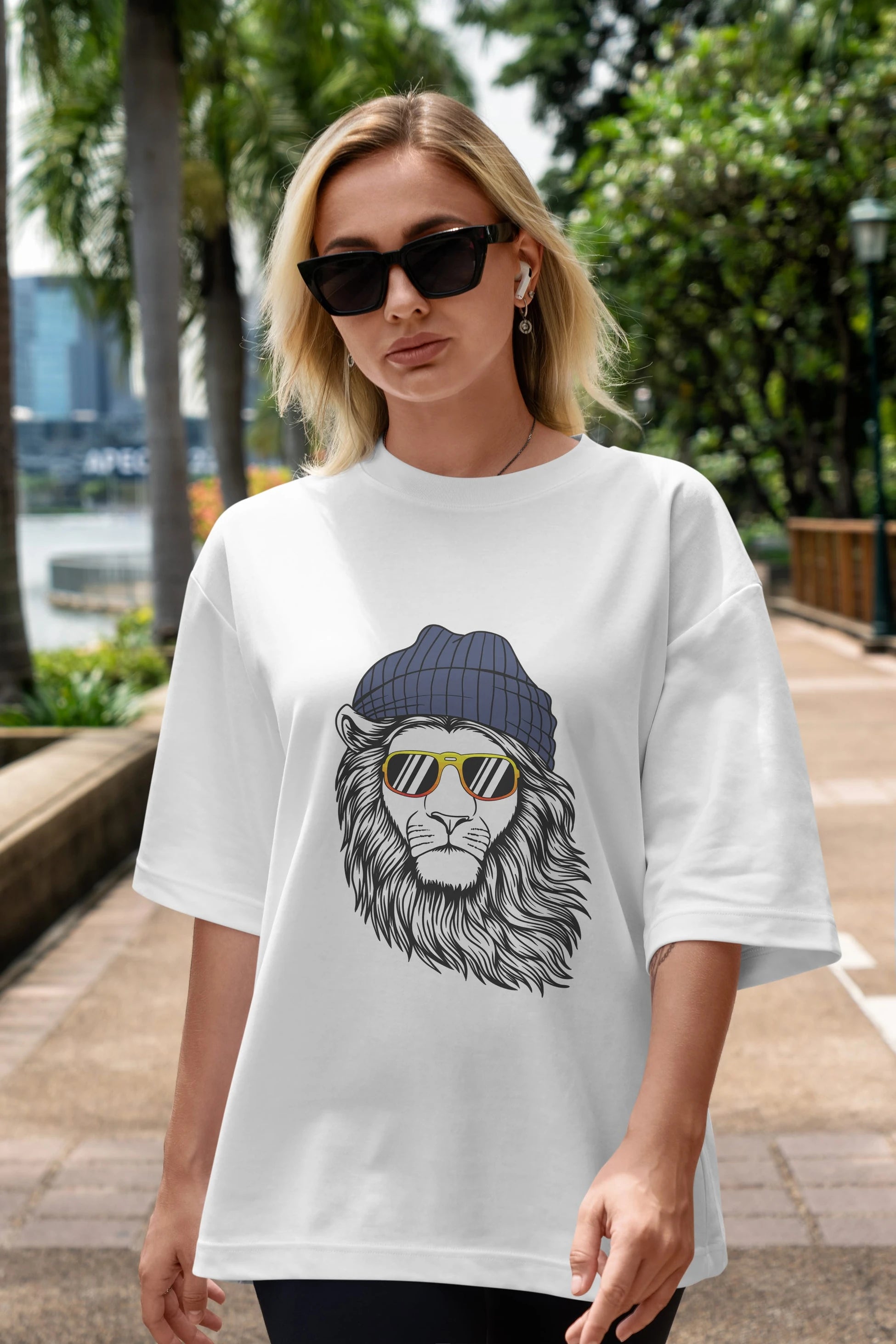 Be Brave Ön Baskılı Oversize t-shirt Erkek Kadın Unisex