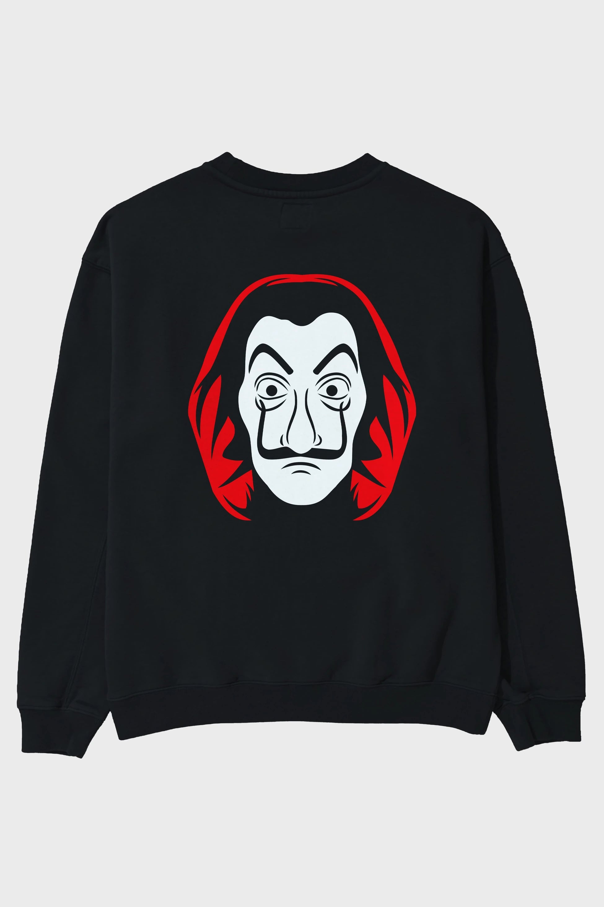 La Casa De Papel (8) Arka Baskılı Oversize Sweatshirt Erkek Kadın Unisex