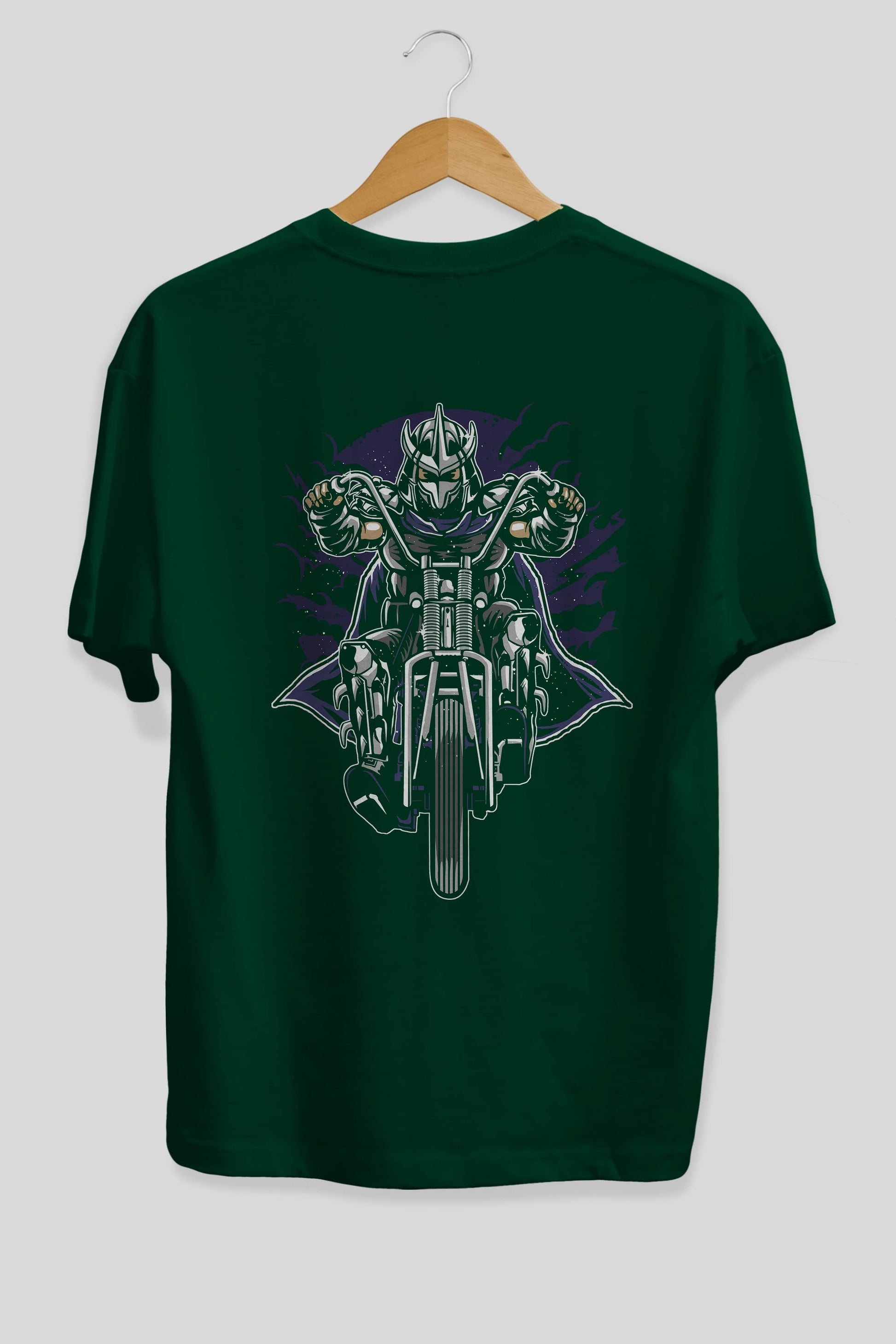 Shred Chopper Arka Baskılı Oversize t-shirt Erkek Kadın Unisex %100 Pamuk
