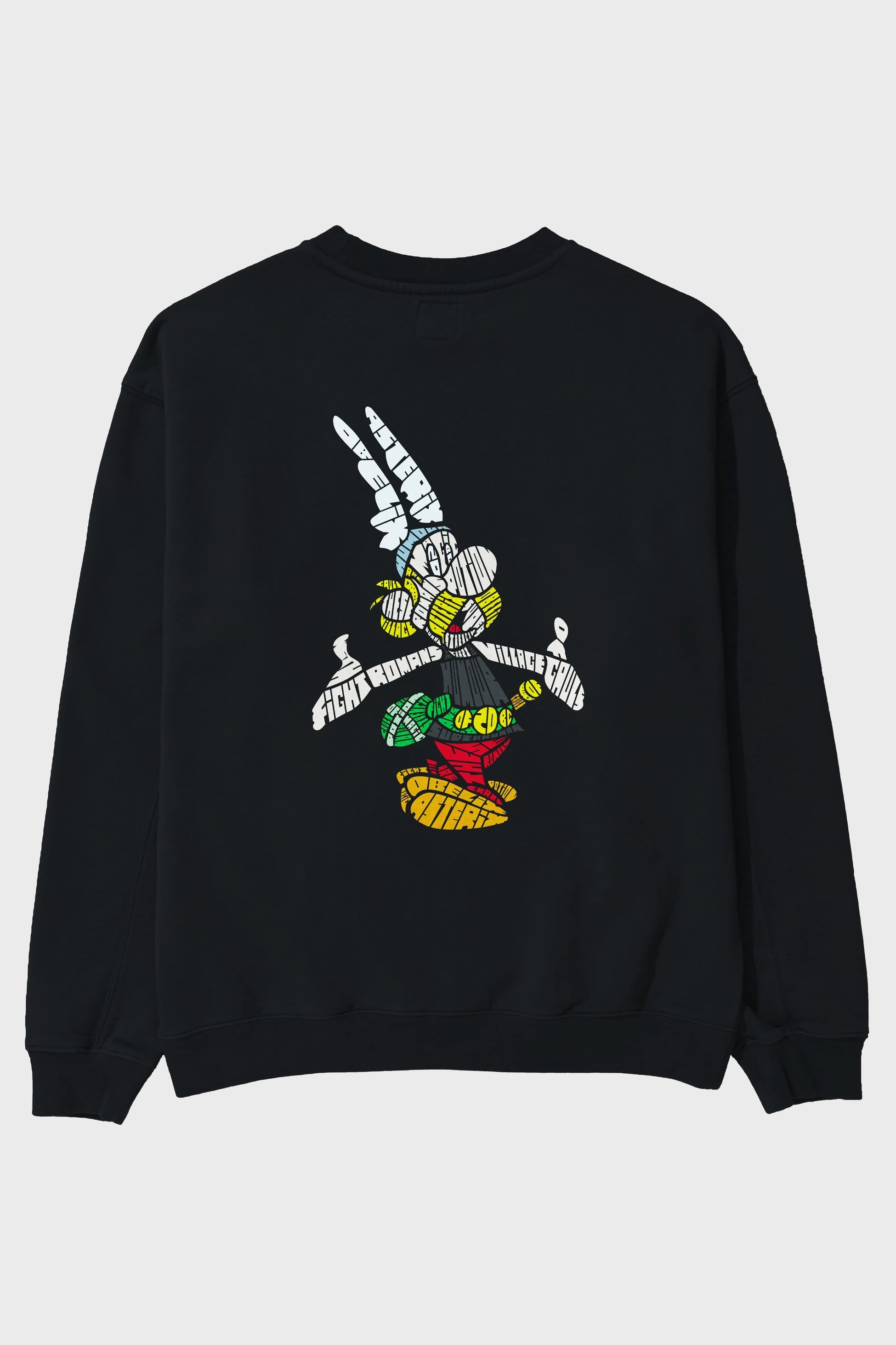 Asterix Arka Baskılı Oversize Sweatshirt Erkek Kadın Unisex