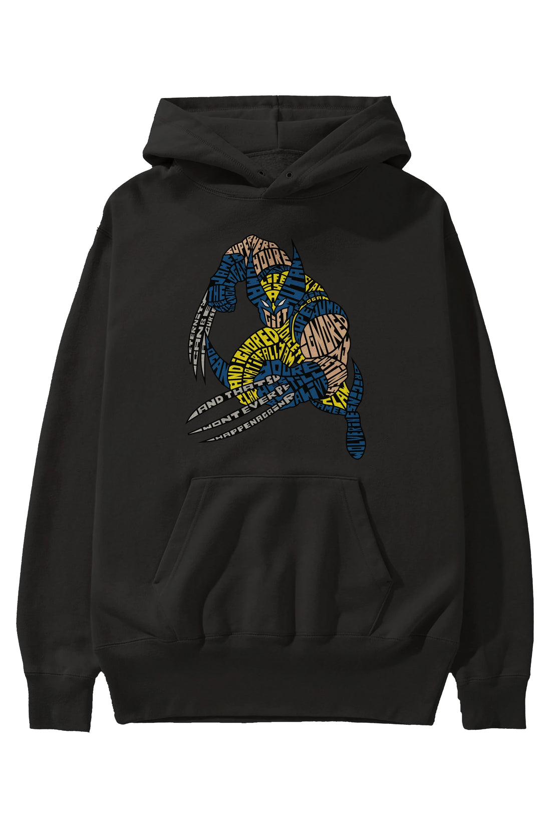 Logan Ön Baskılı Hoodie Oversize Kapüşonlu Sweatshirt Erkek Kadın Unisex