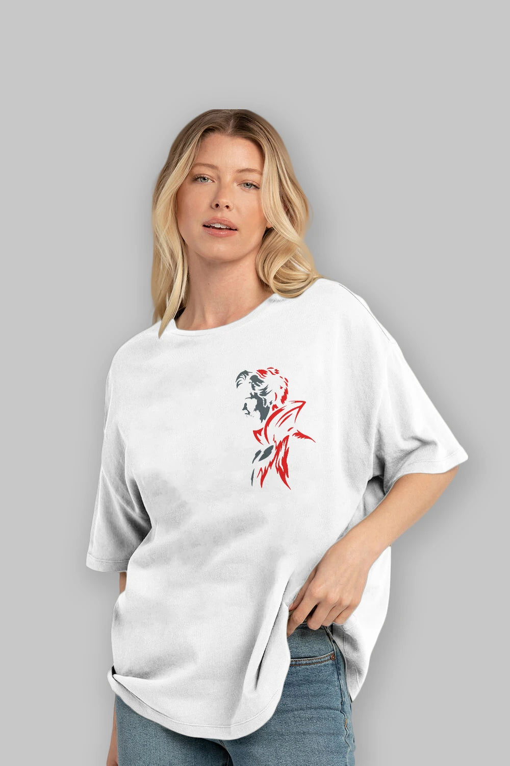 Doctor Strange (2) Ön Sol Baskılı Oversize t-shirt Erkek Kadın Unisex %100 Pamuk Bisiklet Yaka tişort