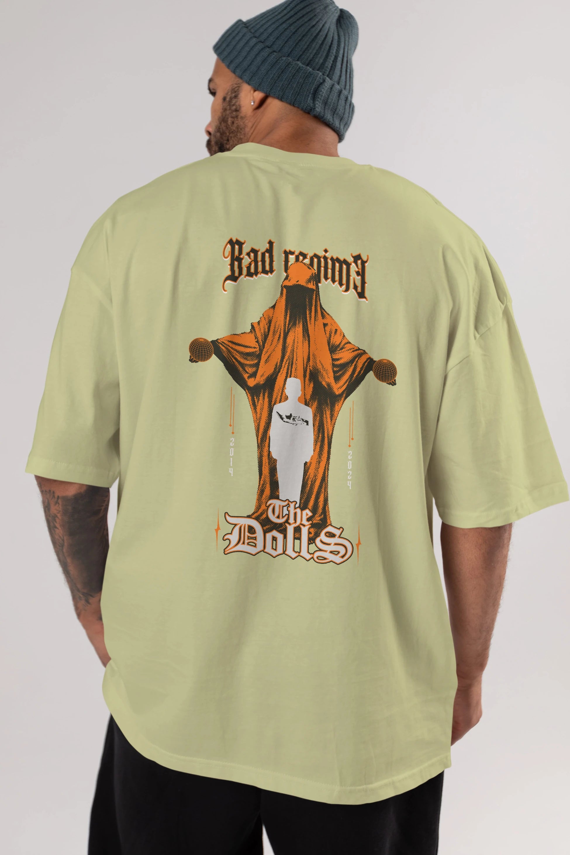 The Dolls Arka Baskılı Oversize t-shirt Erkek Kadın Unisex