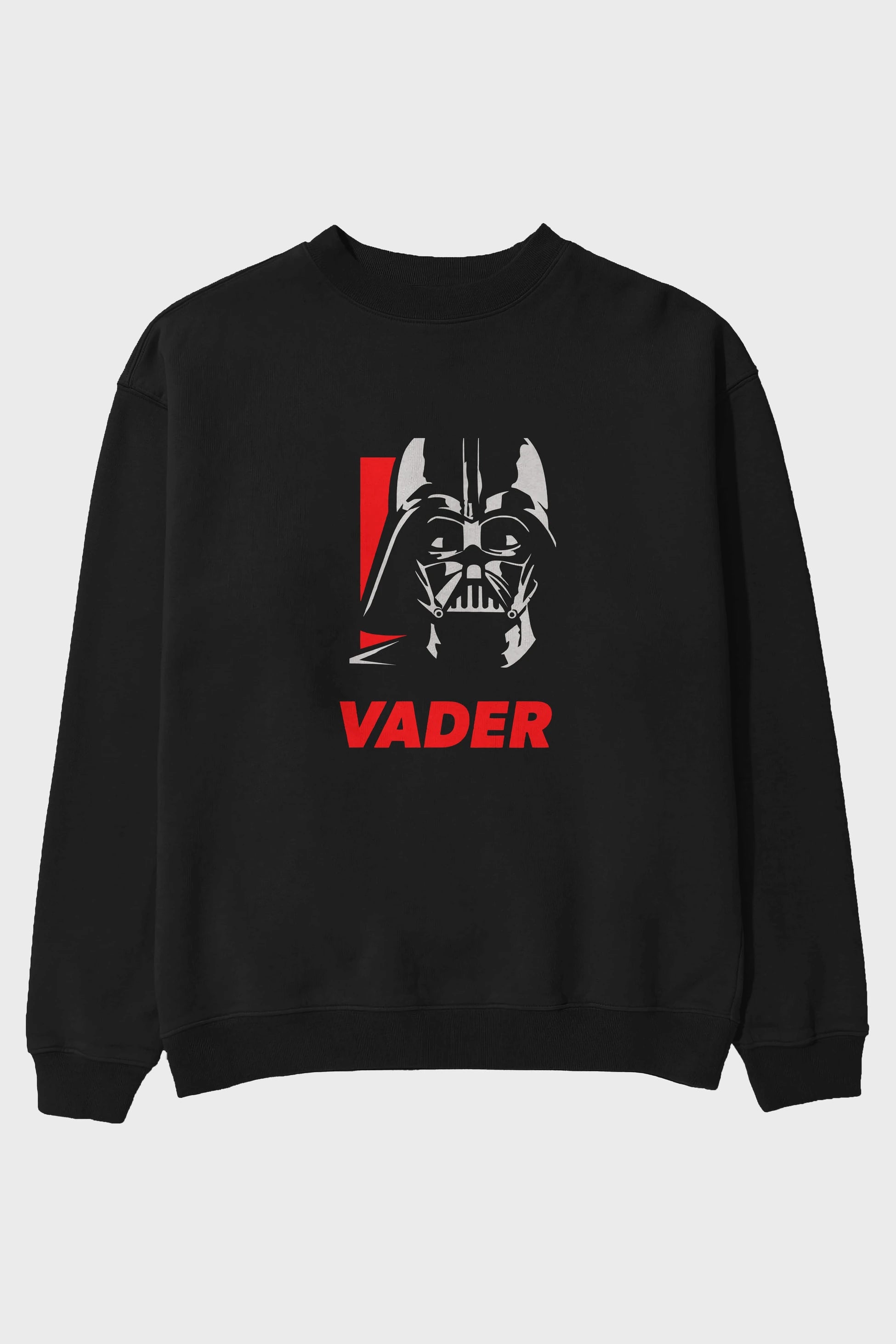 Darth Vader Ön Baskılı Oversize Sweatshirt Erkek Kadın Unisex