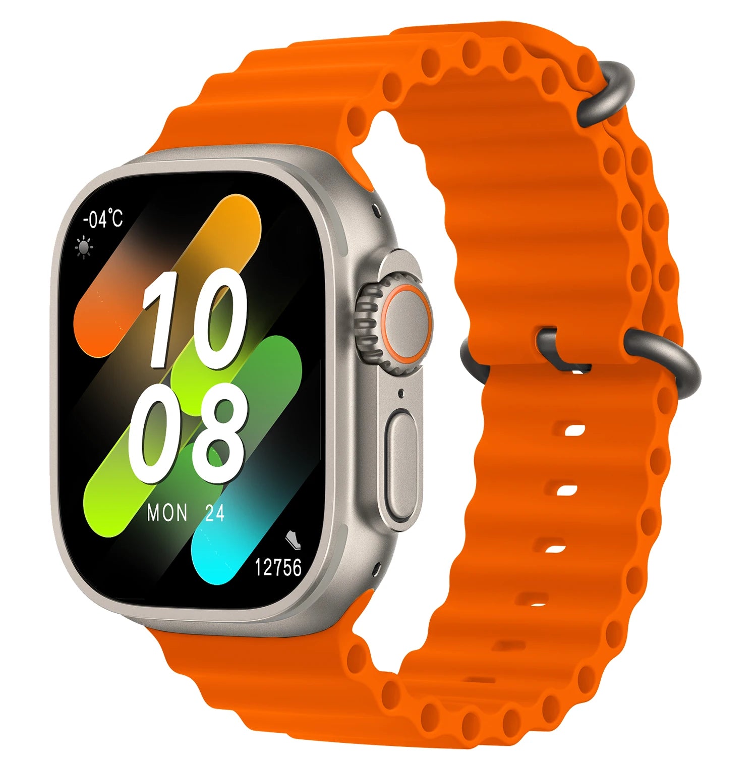 WATCH Ultra HK8 PRO MAX ( Toplamda 3 Kordonlu )