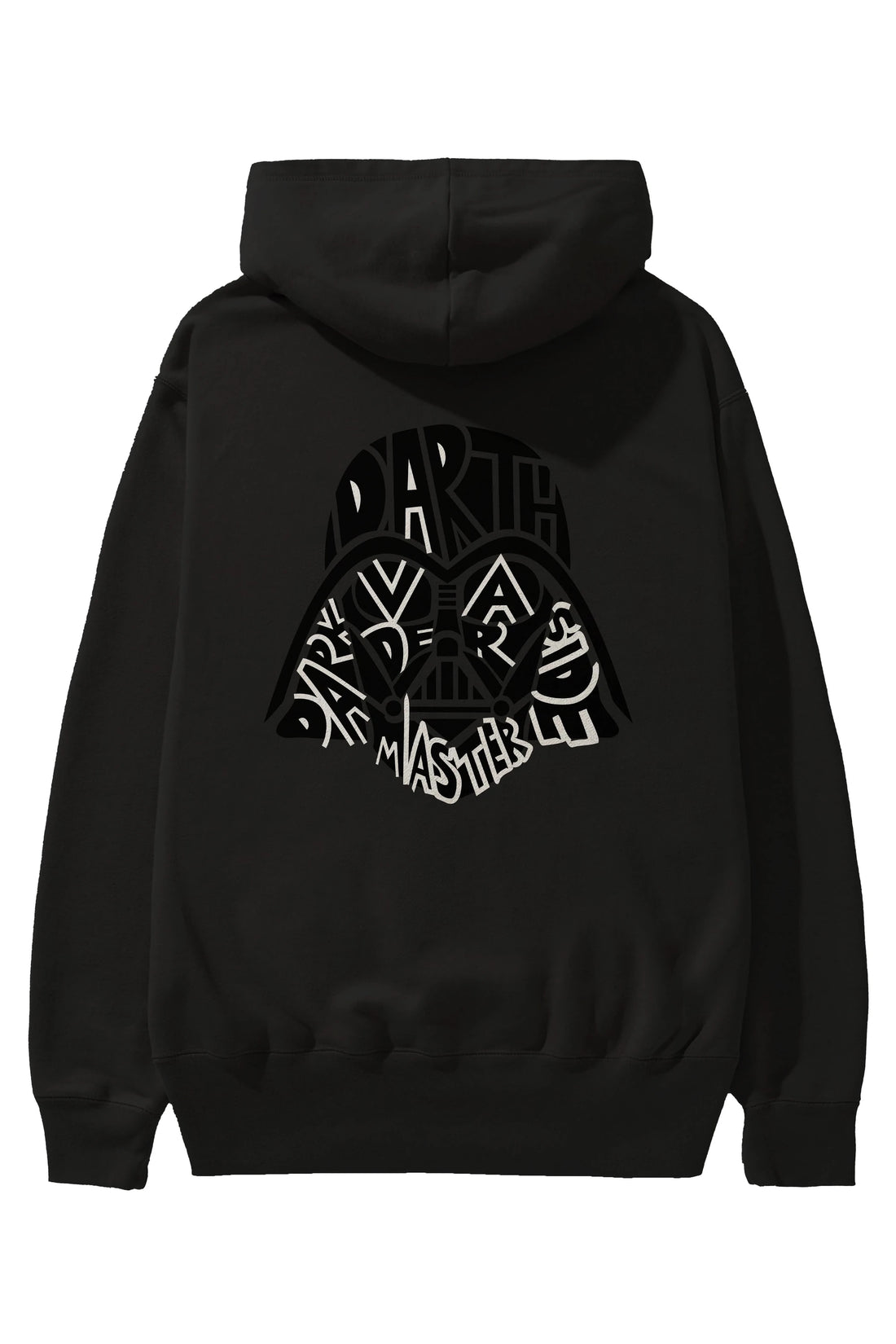 Darth Vader Arka Baskılı Hoodie Oversize Kapüşonlu Sweatshirt Erkek Kadın Unisex