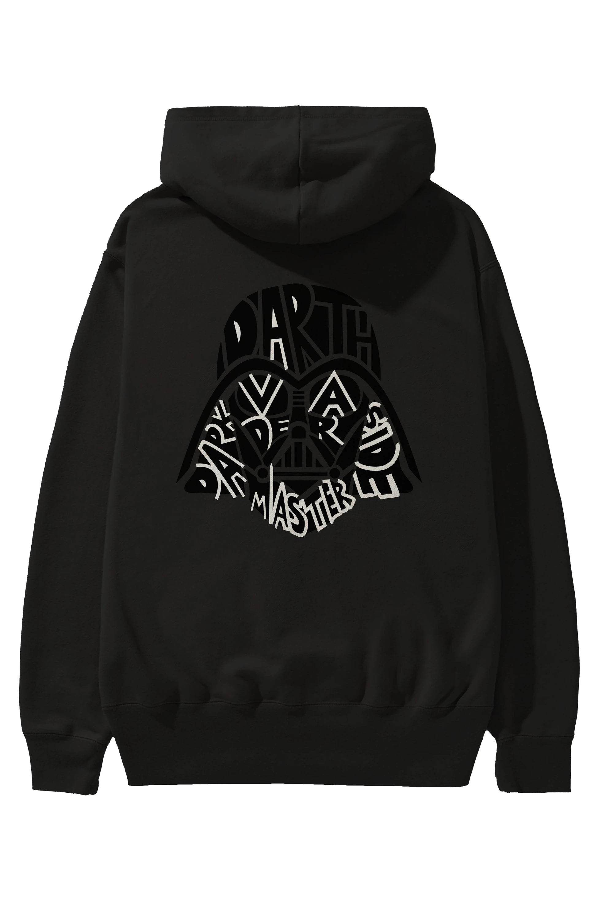 Darth Vader Arka Baskılı Hoodie Oversize Kapüşonlu Sweatshirt Erkek Kadın Unisex
