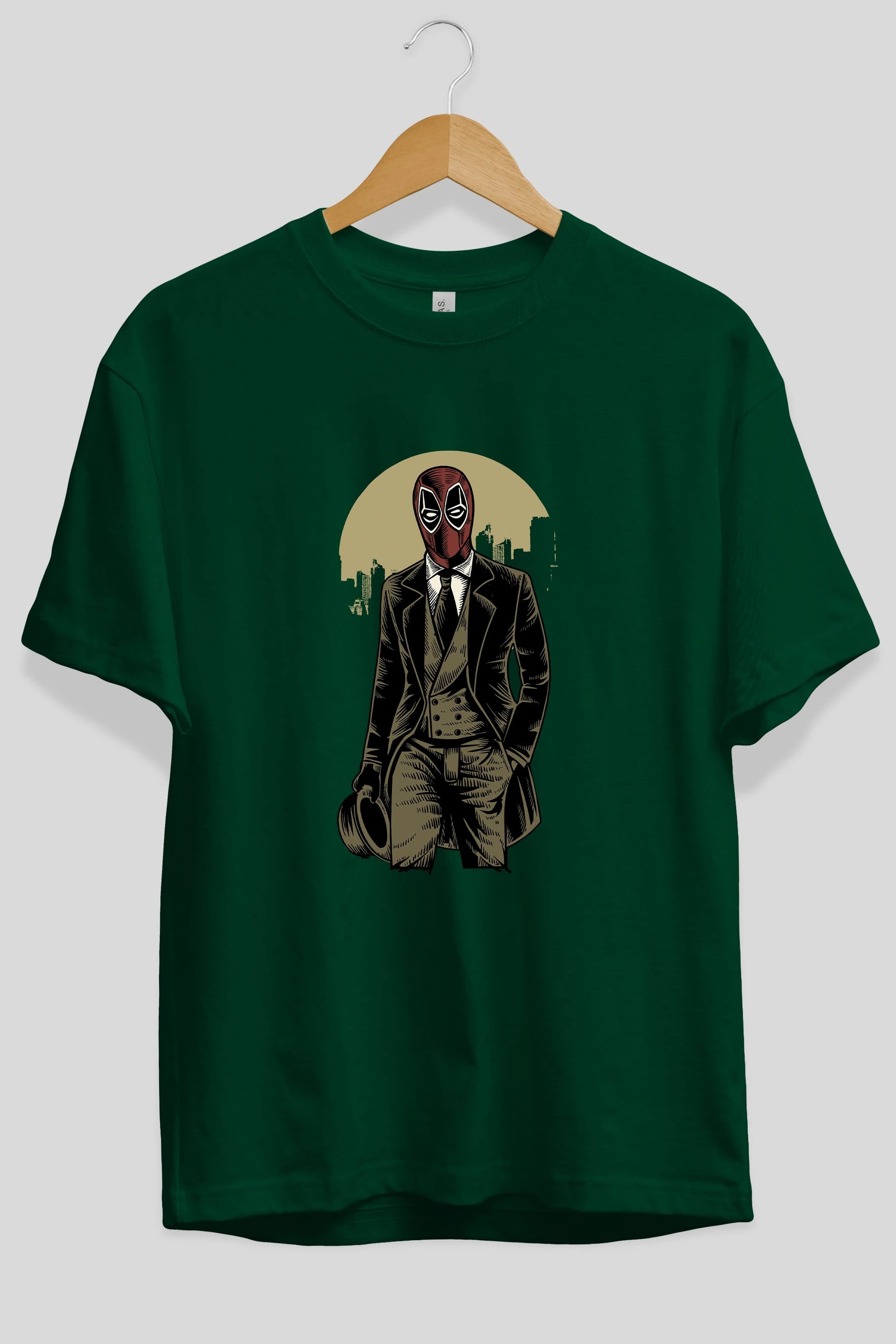 Classic Mercenary Ön Baskılı Oversize t-shirt Erkek Kadın Unisex %100 Pamuk tişort
