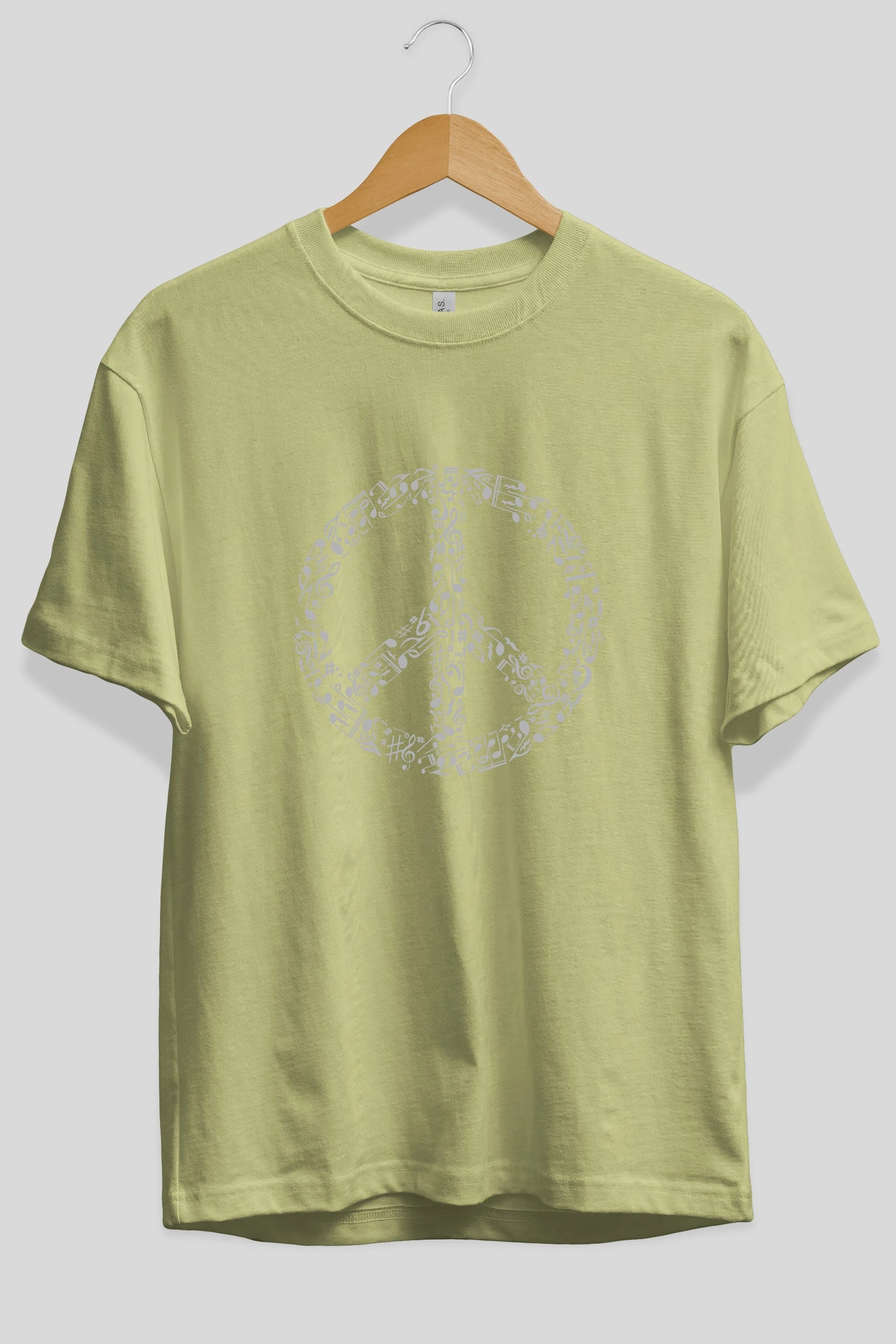 Rhyme In Peace Ön Baskılı Oversize t-shirt %100 pamuk Erkek Kadın Unisex
