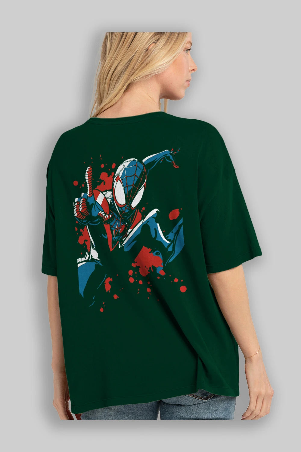 Venom (21) Arka Baskılı Oversize t-shirt Erkek Kadın Unisex %100 Pamuk Bisiklet Yaka tişort