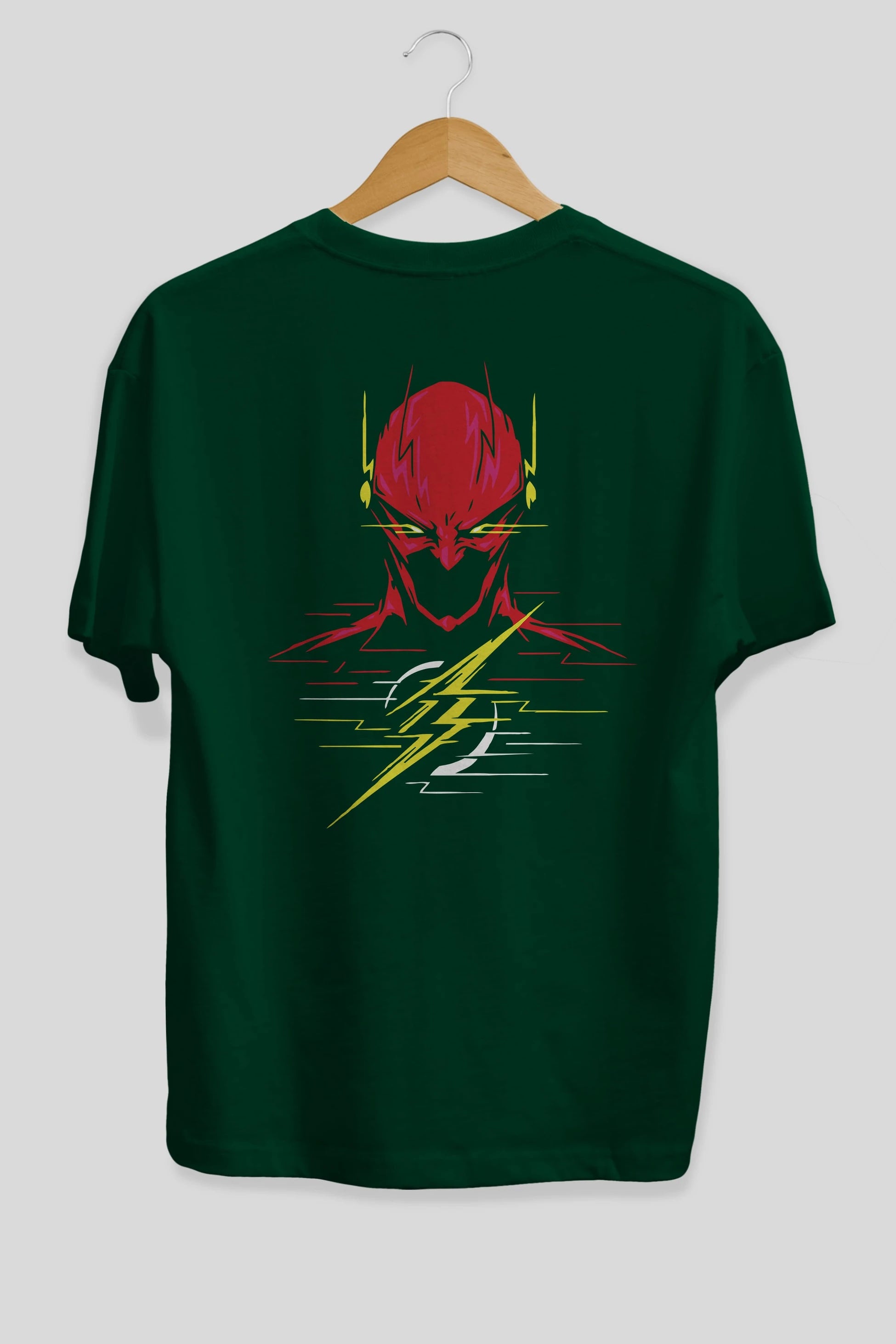 Flash Avengers (2) Arka Baskılı Oversize t-shirt Erkek Kadın Unisex %100 Pamuk Bisiklet Yaka tişort
