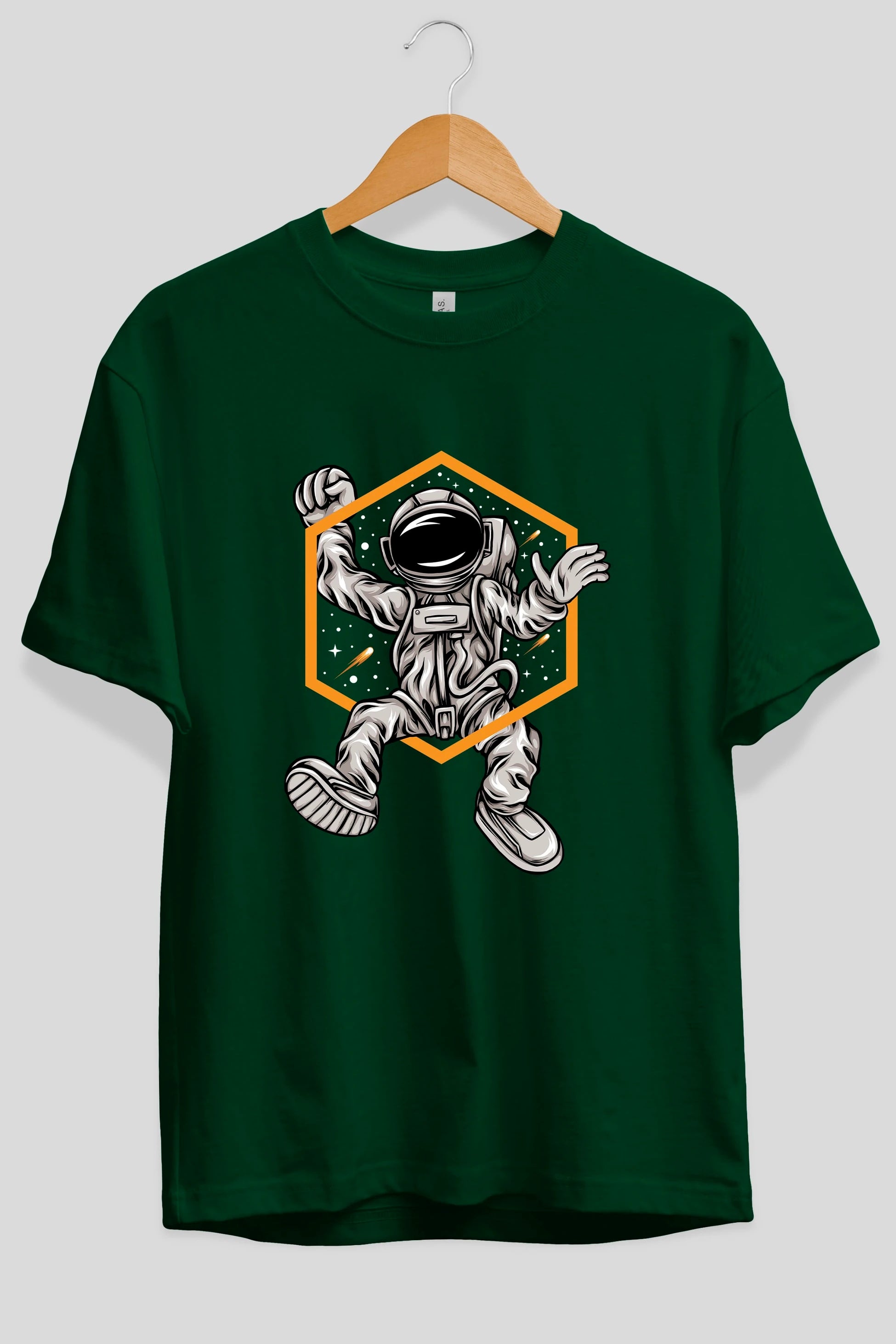 Astrofun Ön Baskılı Oversize t-shirt Erkek Kadın Unisex
