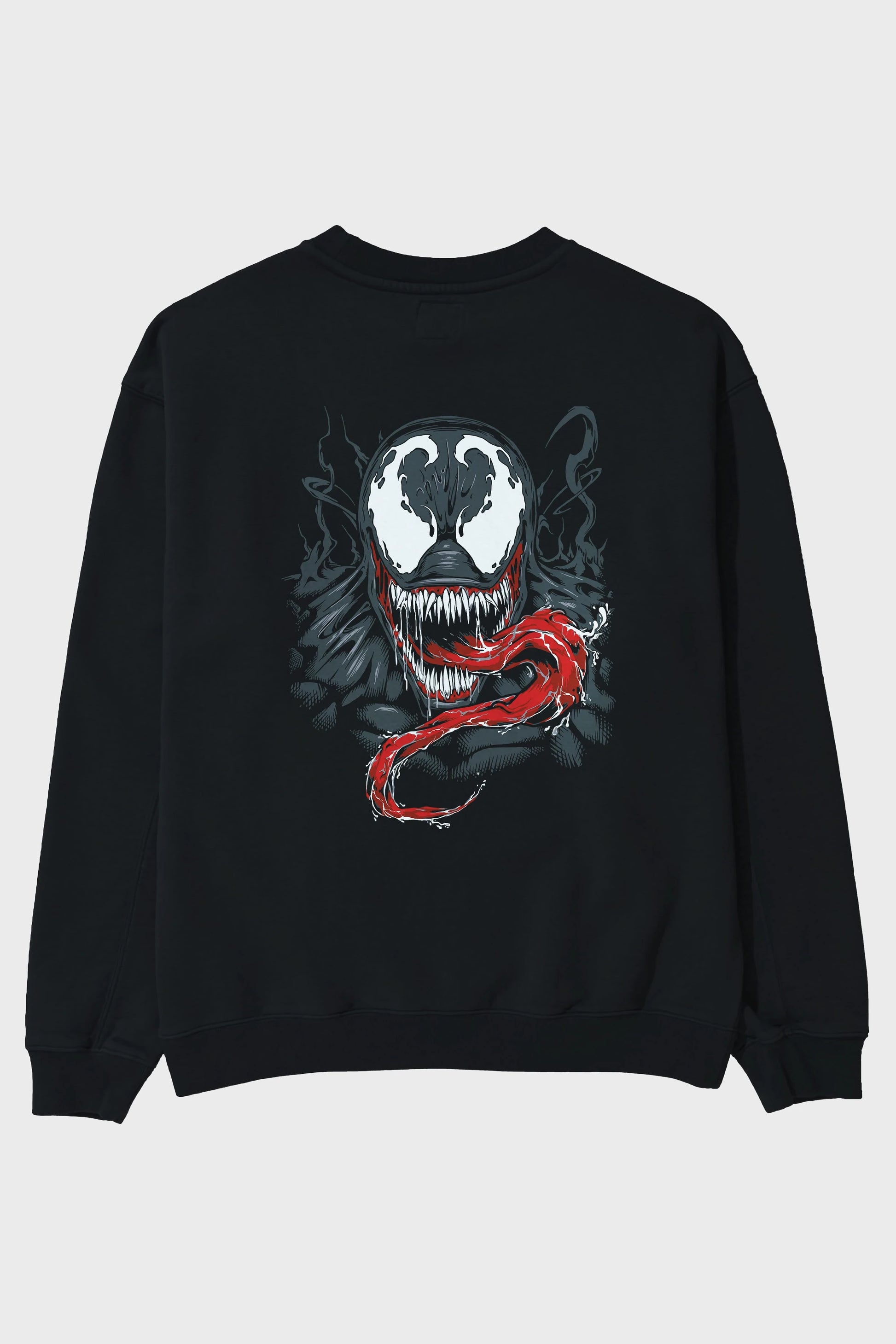 Venom (18) Arka Baskılı Oversize Sweatshirt Erkek Kadın Unisex