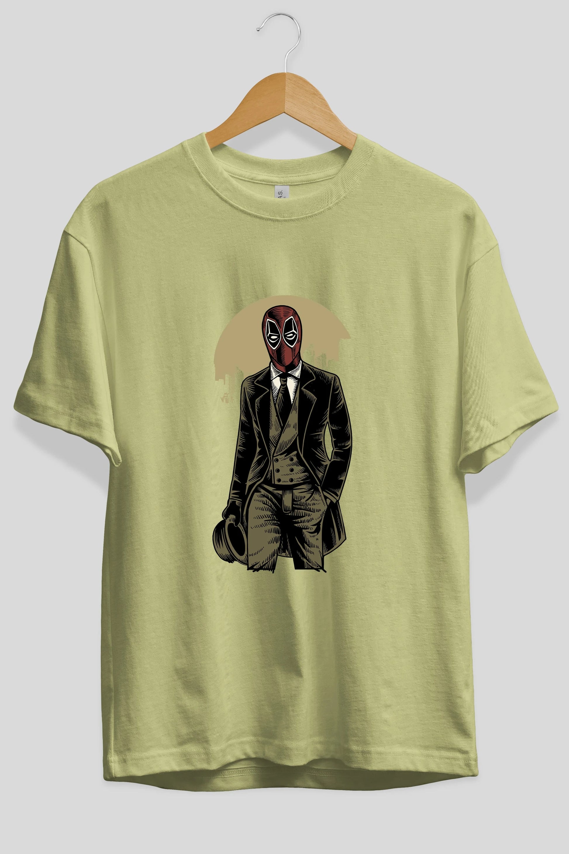 Classic Mercenary Ön Baskılı Oversize t-shirt Erkek Kadın Unisex %100 Pamuk tişort