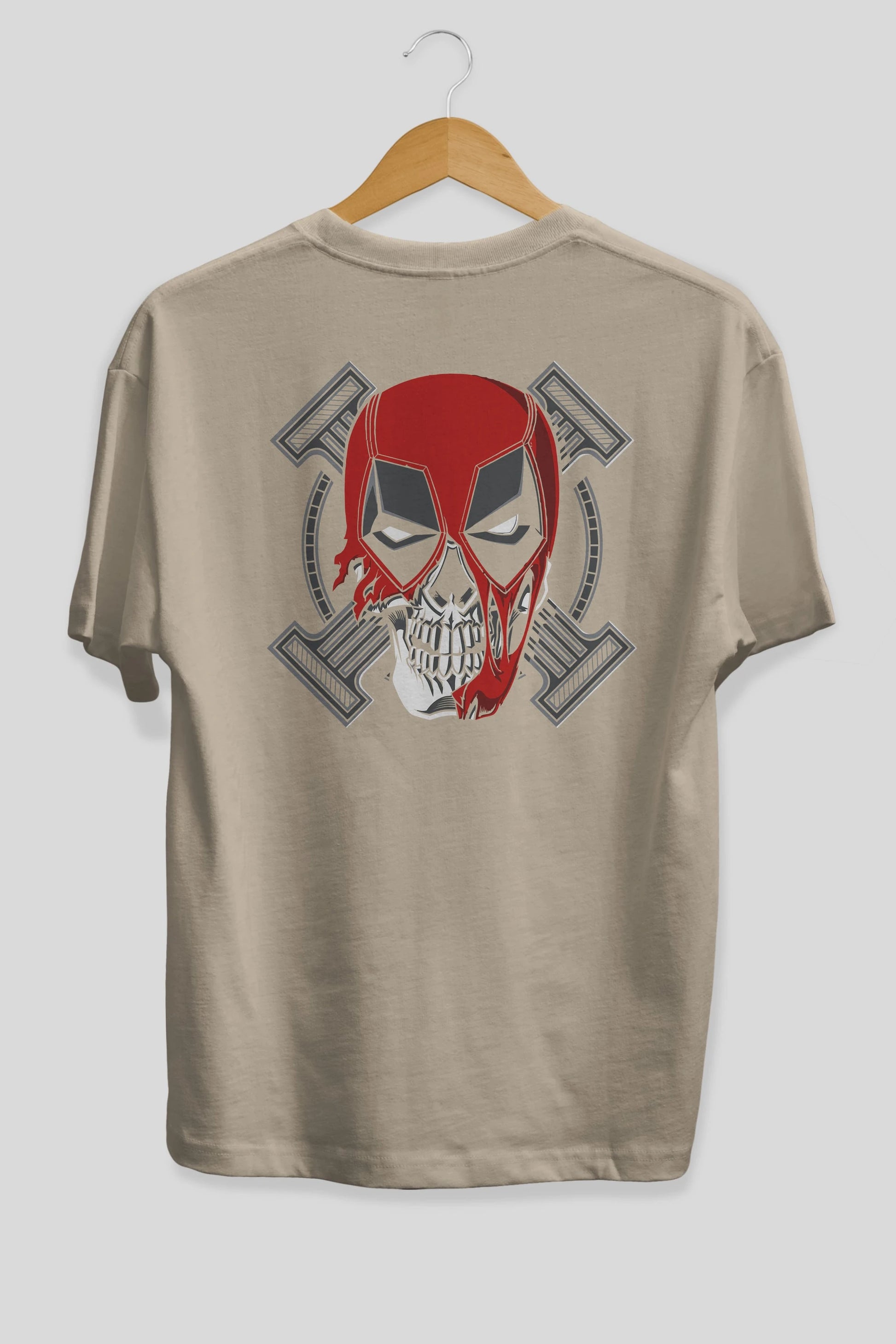 Deadpool (7) Arka Baskılı Oversize t-shirt Erkek Kadın Unisex %100 Pamuk Bisiklet Yaka tişort
