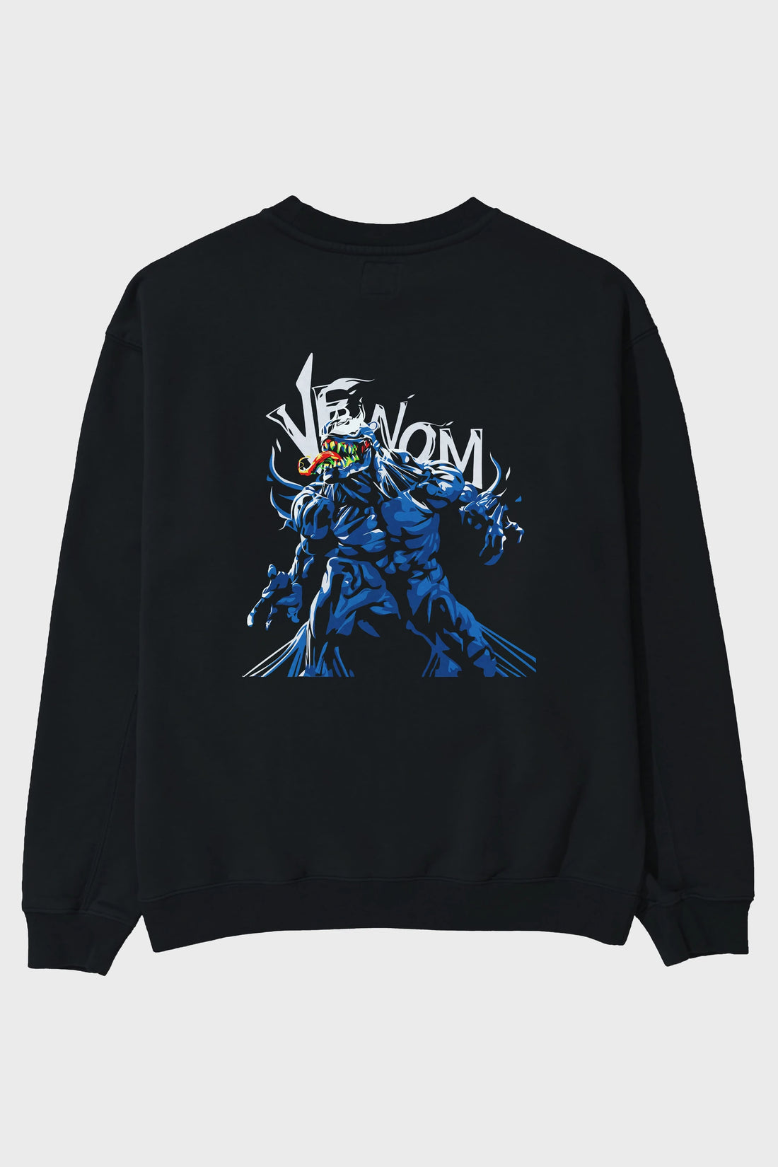 Venom (8) Arka Baskılı Oversize Sweatshirt Erkek Kadın Unisex