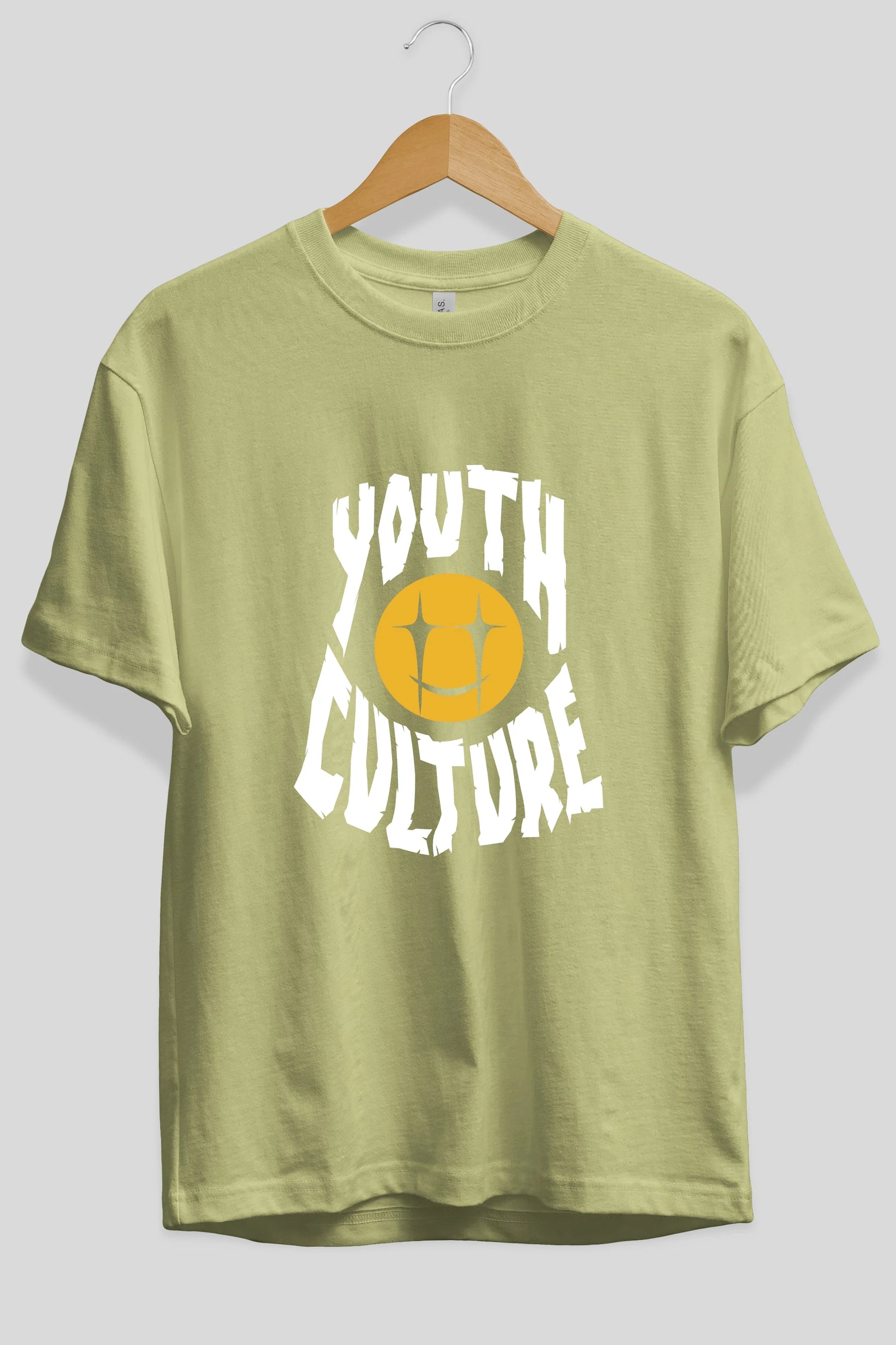 Youth Culture Ön Baskılı Oversize t-shirt Erkek Kadın Unisex
