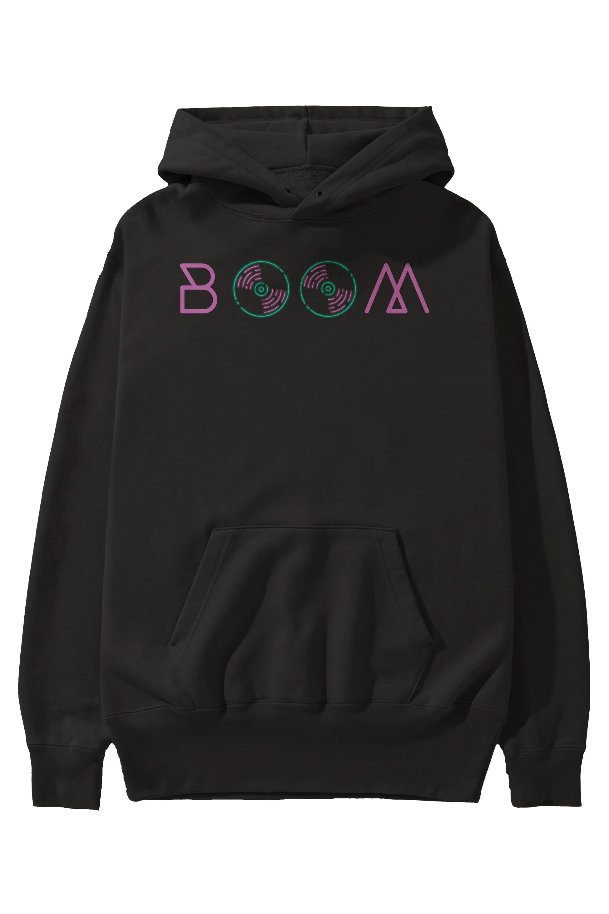 Boom 2 Ön Baskılı Oversize Hoodie Kapüşonlu Sweatshirt Erkek Kadın Unisex