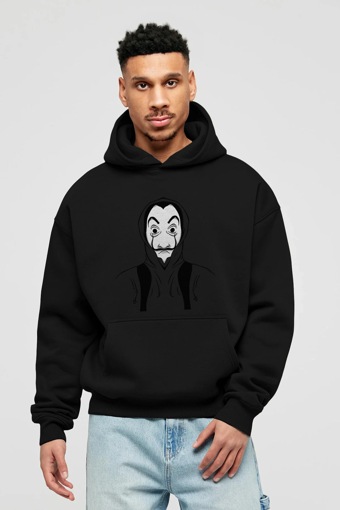 La Casa De Papel (7) Ön Baskılı Hoodie Oversize Kapüşonlu Sweatshirt Erkek Kadın Unisex