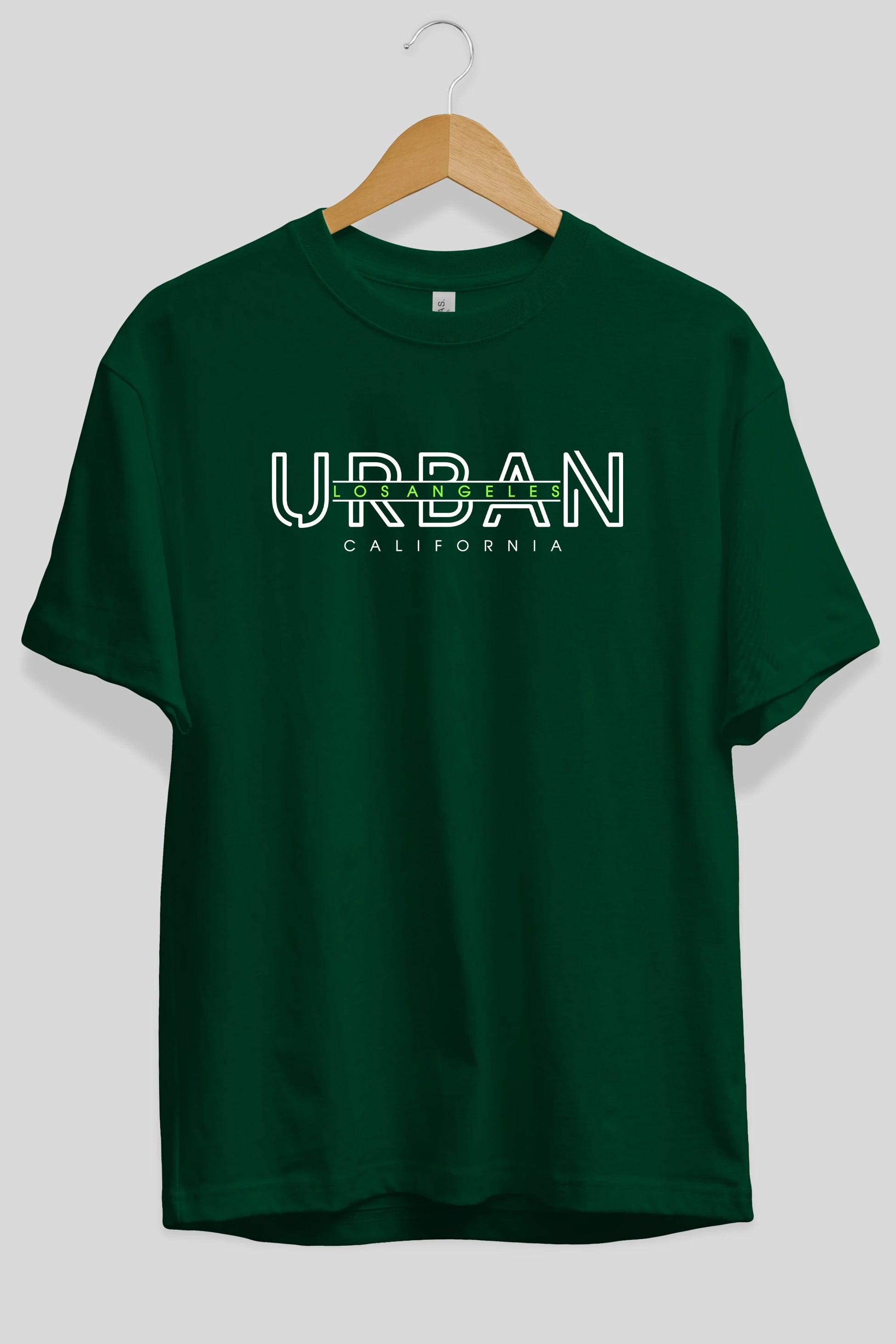 Urban Los Angeles Ön Baskılı Oversize t-shirt Erkek Kadın Unisex