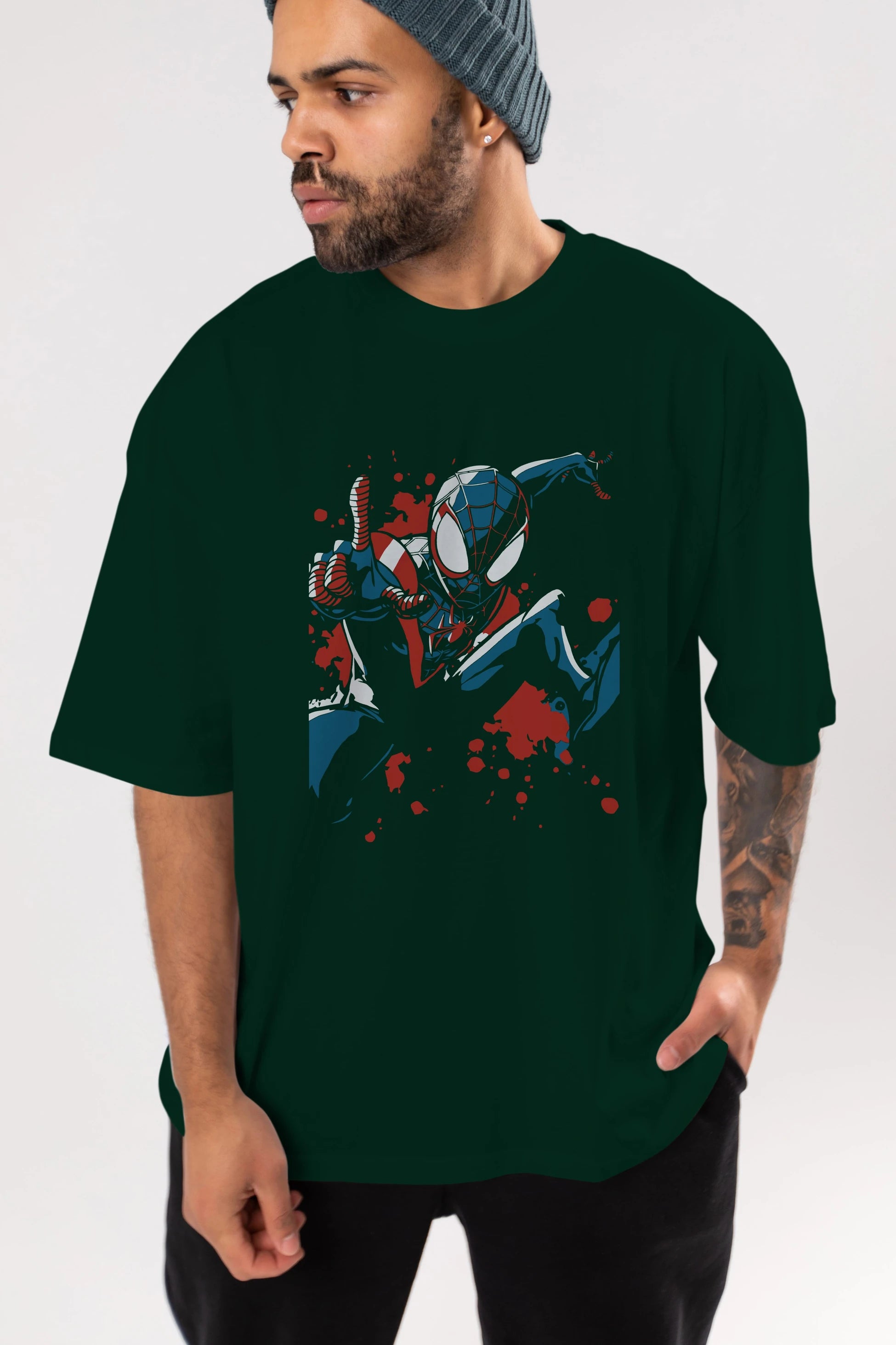Venom (21) Ön Baskılı Oversize t-shirt Erkek Kadın Unisex %100 Pamuk Bisiklet Yaka tişort