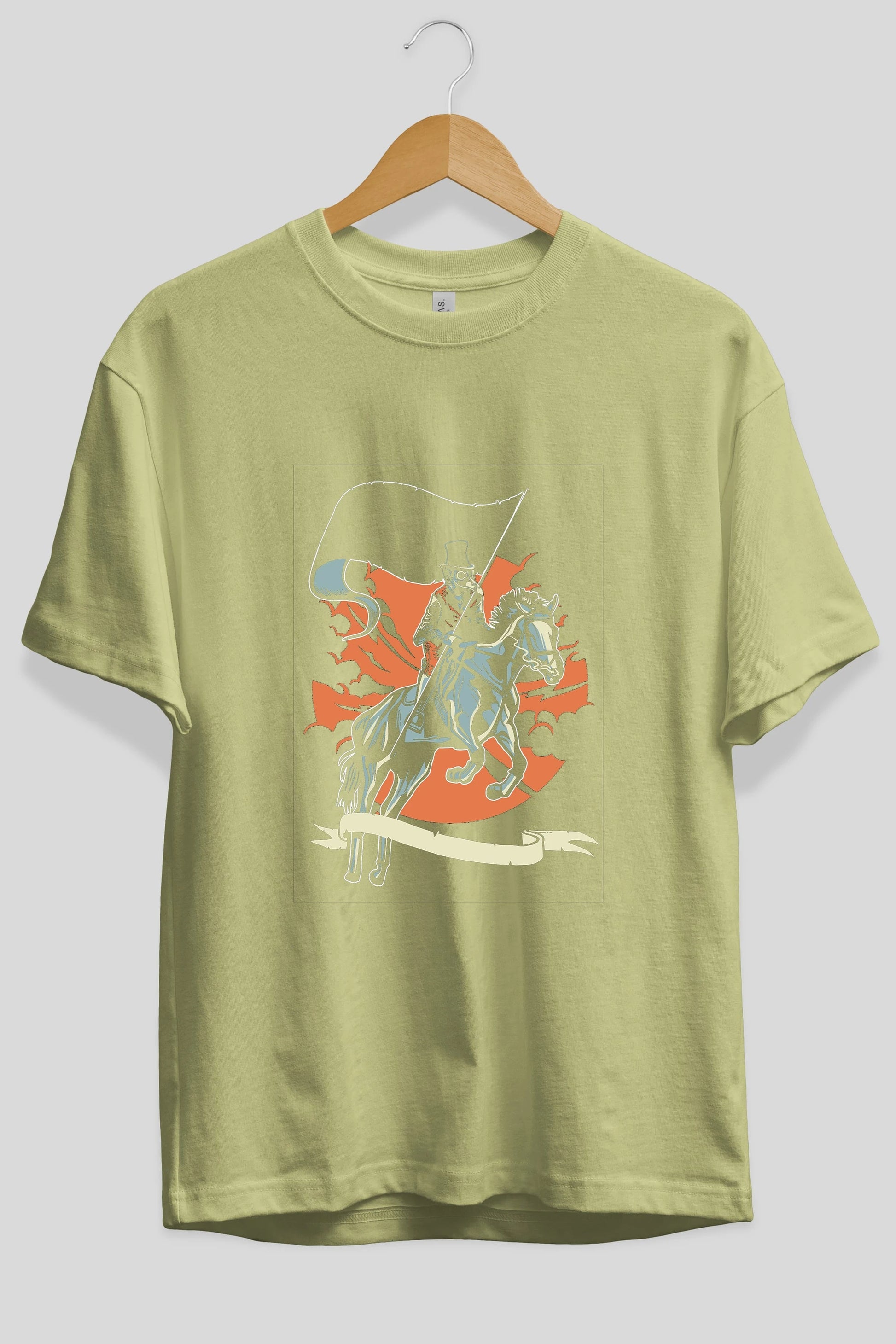Plague Doctor Ön Baskılı Oversize t-shirt Erkek Kadın Unisex %100 Pamuk tişort