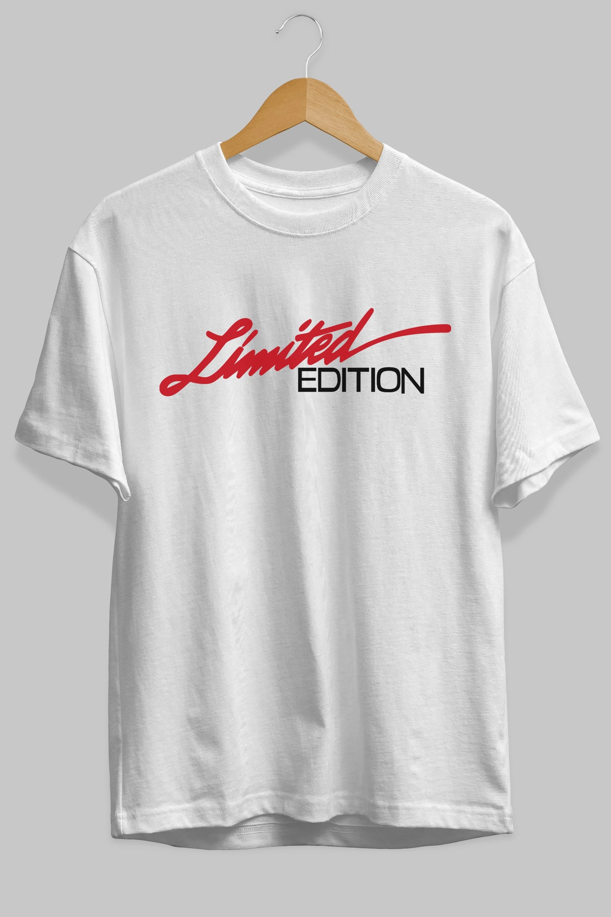 Limited Edition Ön Baskılı Oversize t-shirt %100 pamuk Erkek Kadın Unisex