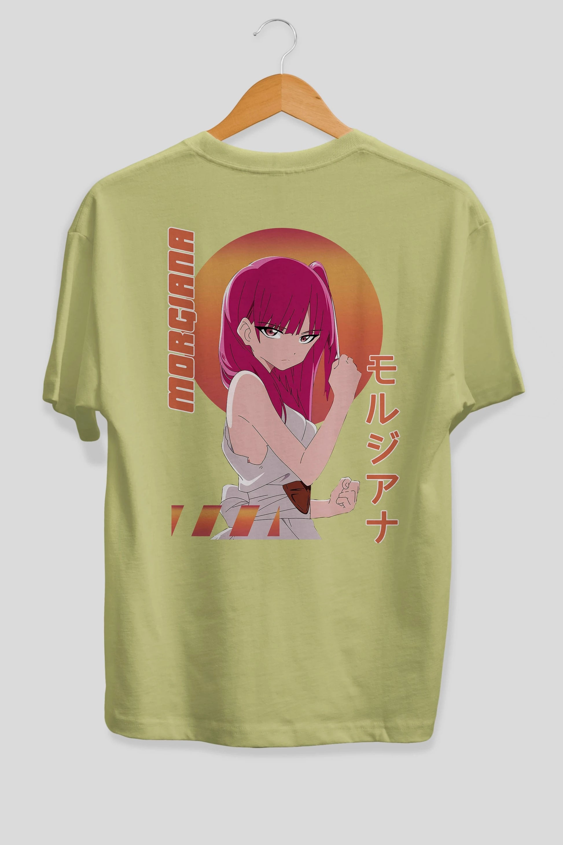 Morgiana 5 Anime Arka Baskılı Oversize t-shirt Erkek Kadın Unisex