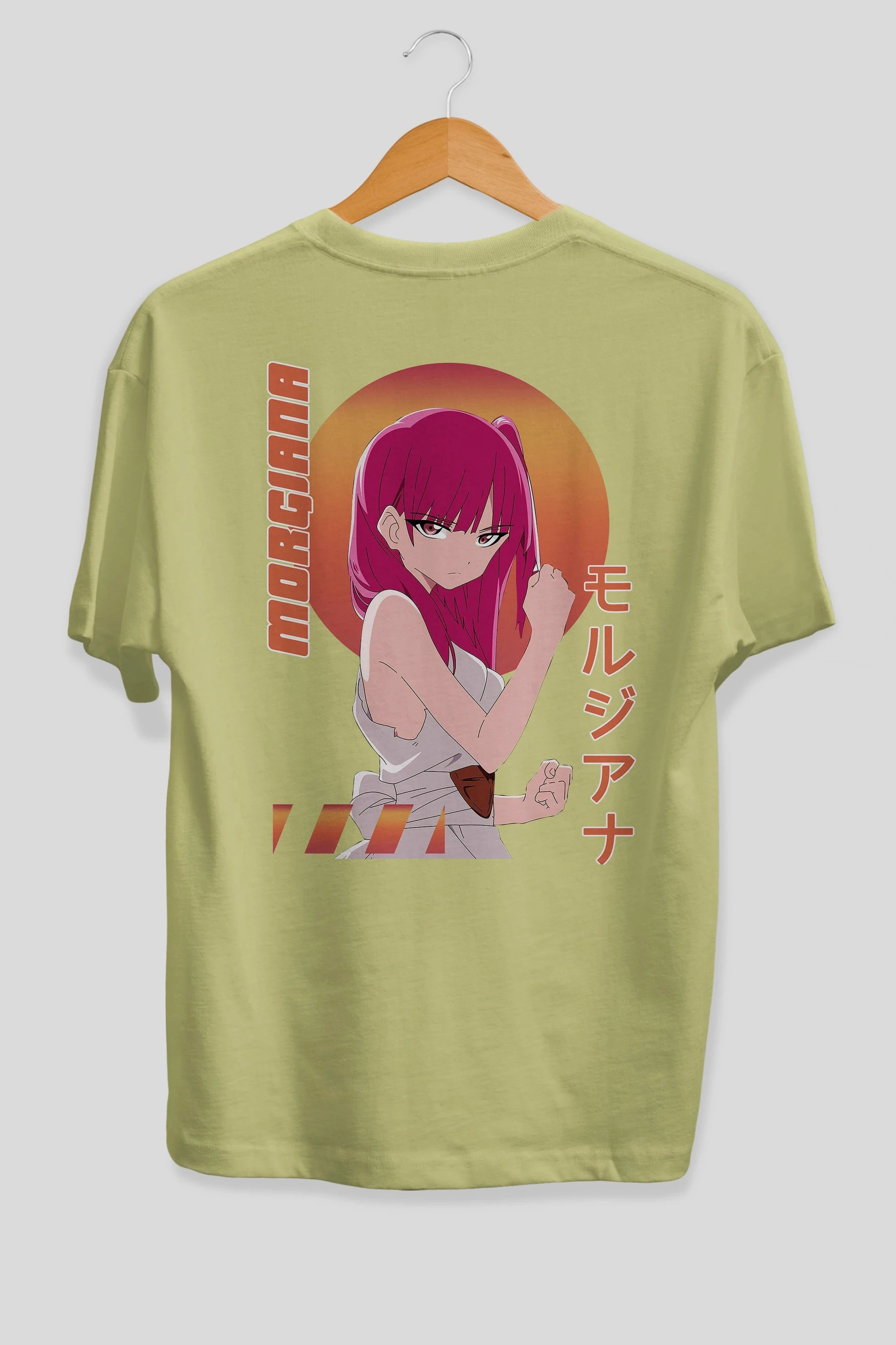 Morgiana 5 Anime Arka Baskılı Oversize t-shirt Erkek Kadın Unisex