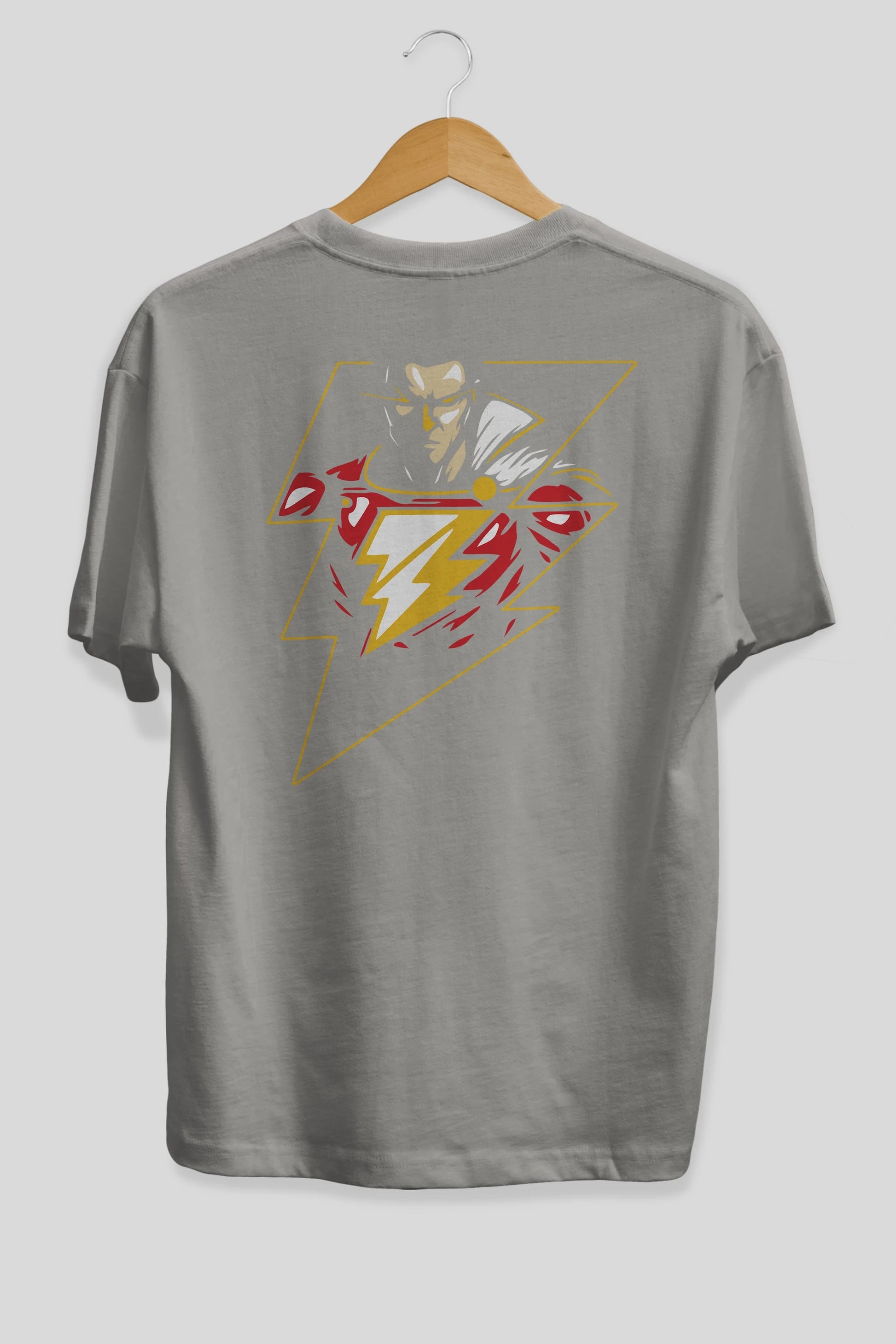 Flash Avengers (3) Arka Baskılı Oversize t-shirt Erkek Kadın Unisex %100 Pamuk Bisiklet Yaka tişort