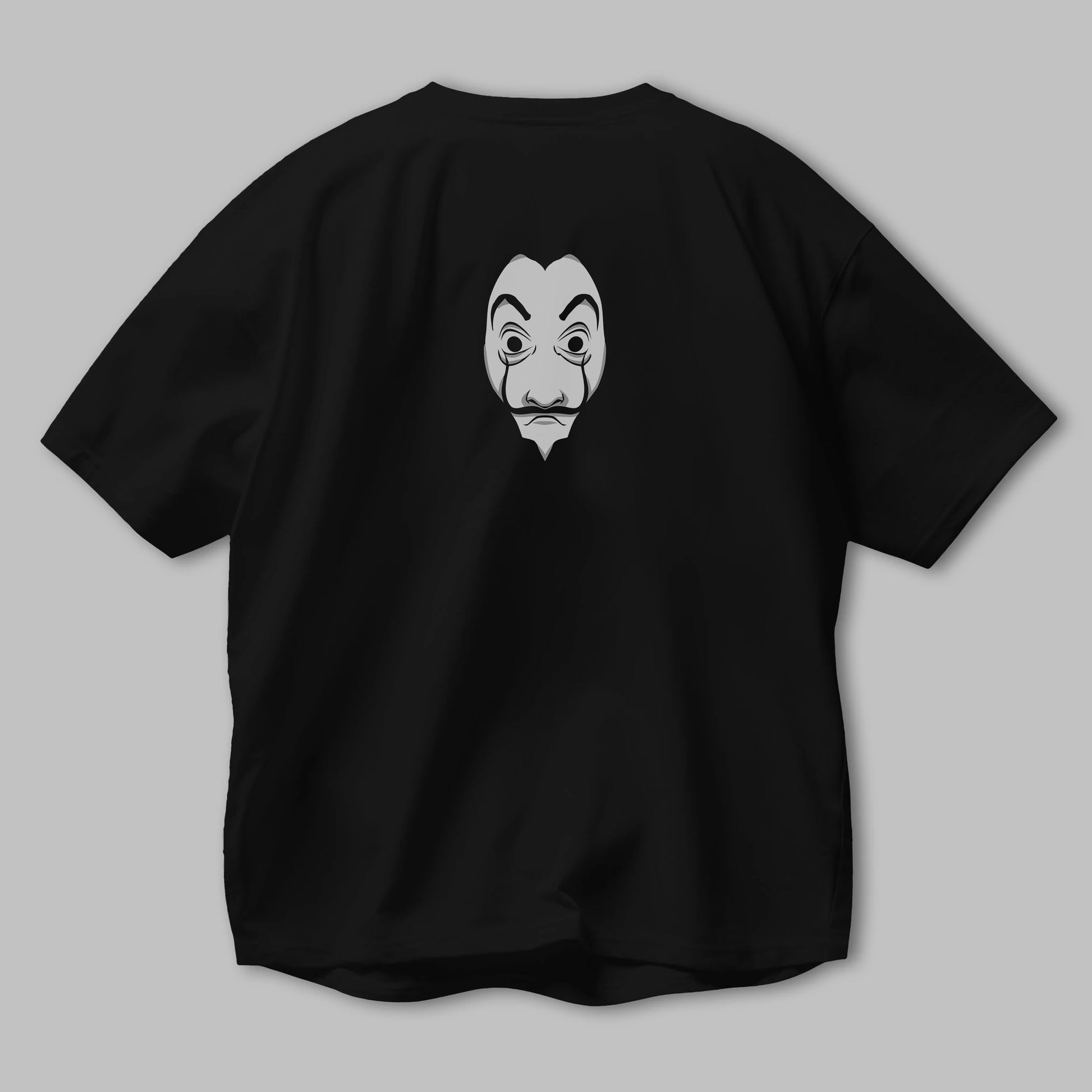 La Casa De Papel (7) Arka Baskılı Oversize t-shirt Erkek Kadın Unisex %100 Pamuk Bisiklet Yaka tişort