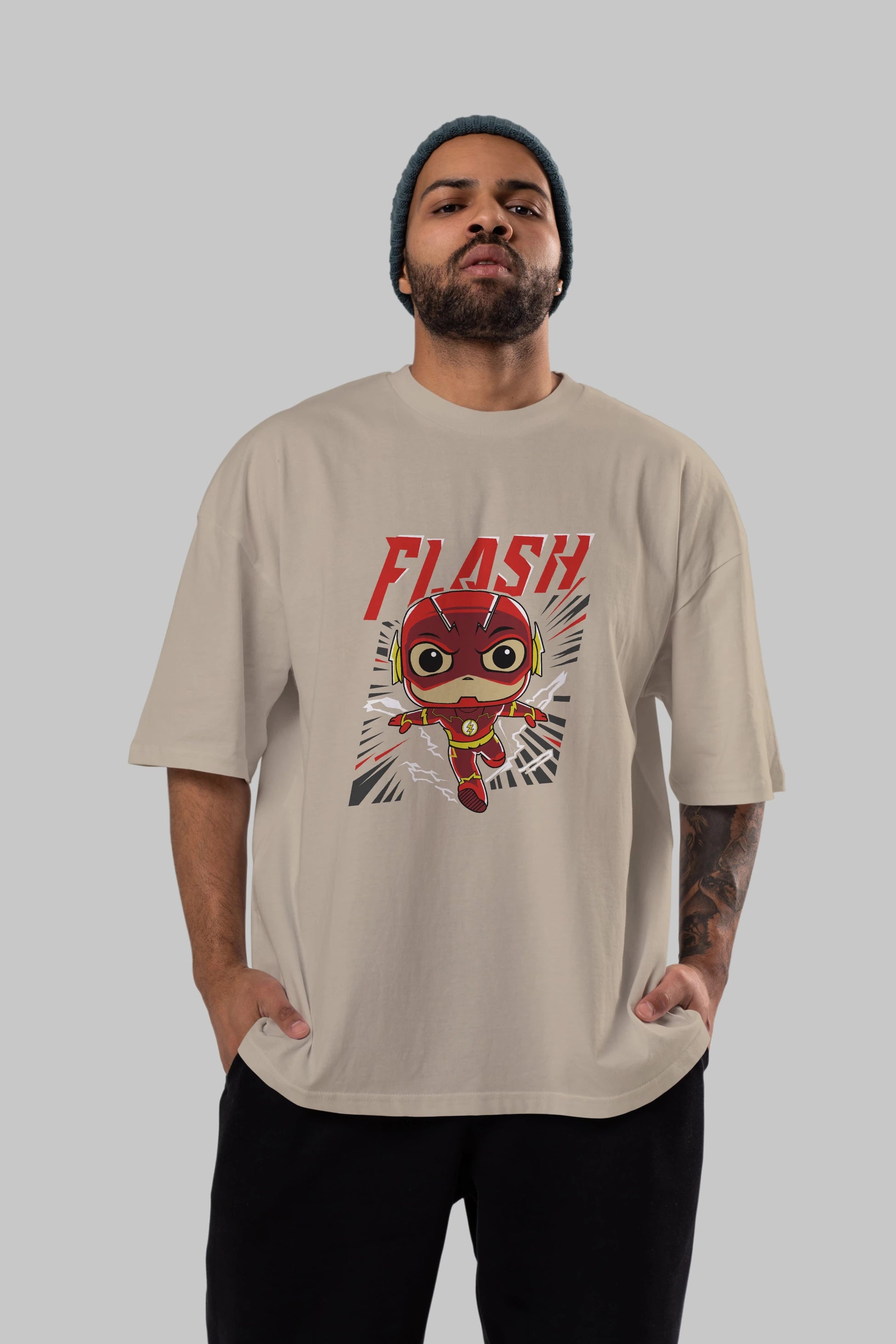 Flash Avengers (4) Ön Baskılı Oversize t-shirt Erkek Kadın Unisex %100 Pamuk Bisiklet Yaka tişort