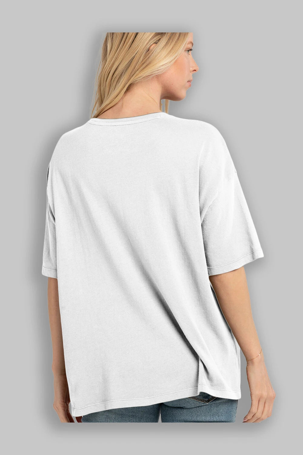 Ribcage Bird Arka Baskılı Oversize t-shirt %100 pamuk Erkek Kadın Unisex