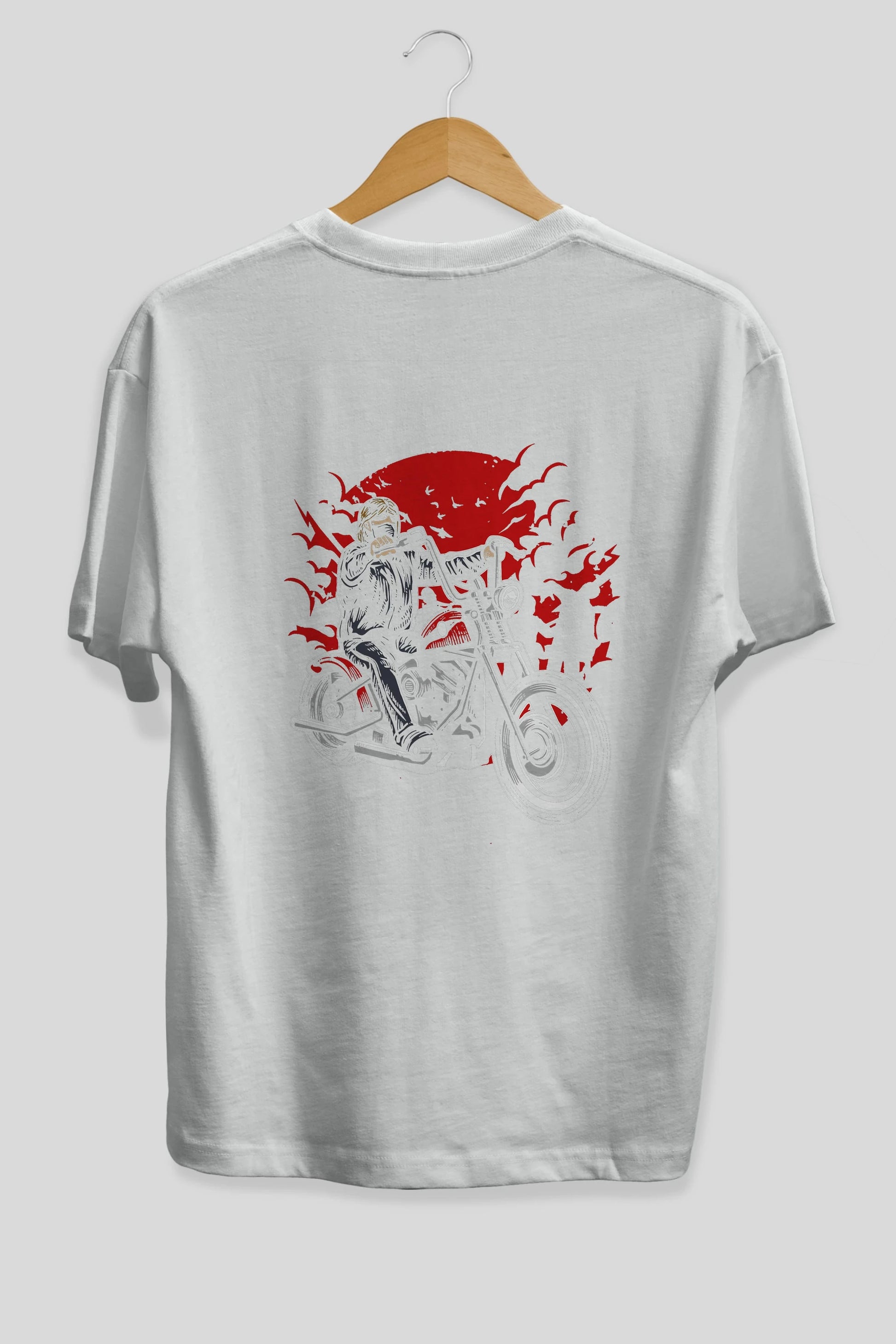 Zombie Slayer Arka Baskılı Oversize t-shirt Erkek Kadın Unisex %100 Pamuk