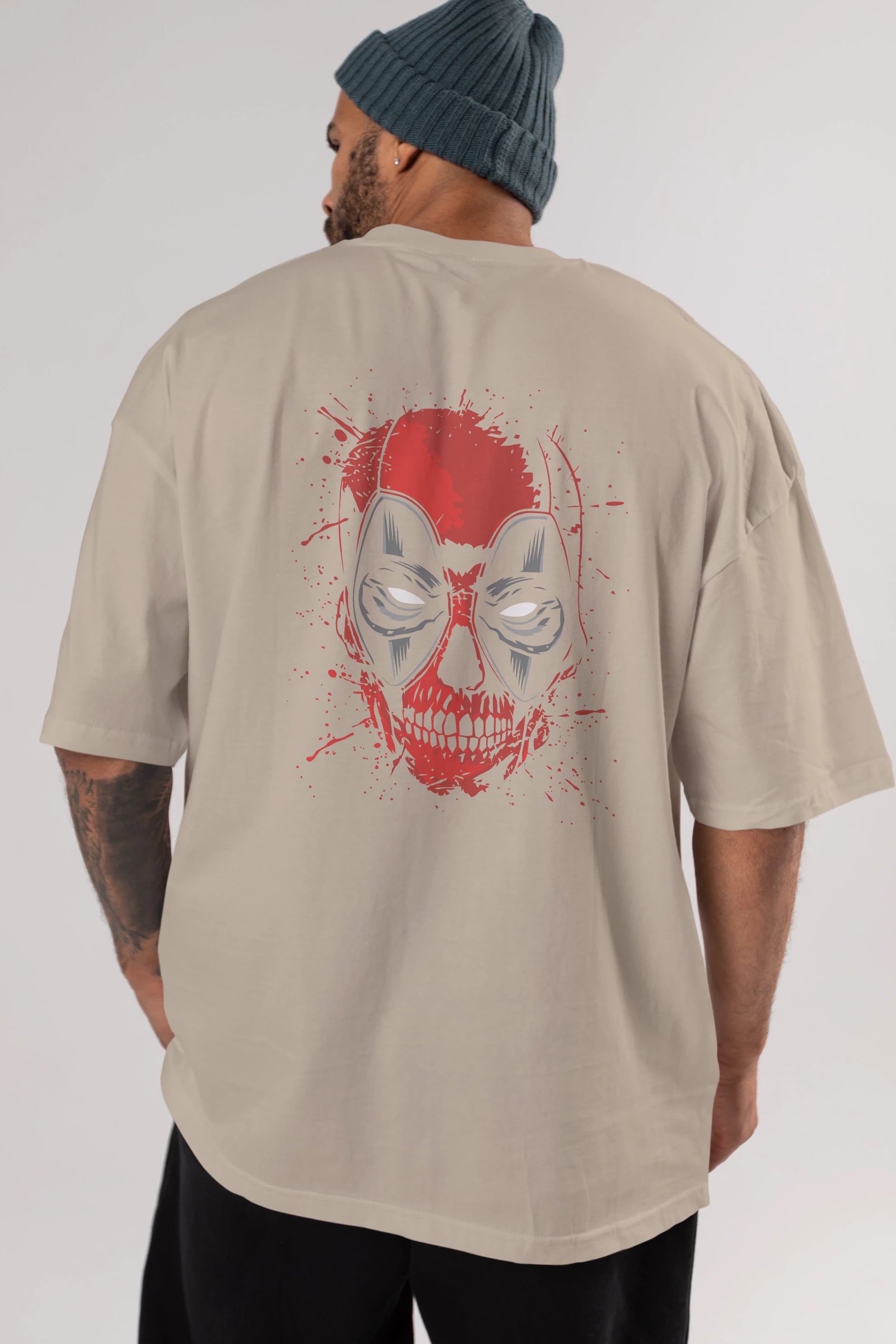 Deadpool (3) Arka Baskılı Oversize t-shirt Erkek Kadın Unisex %100 Pamuk Bisiklet Yaka tişort