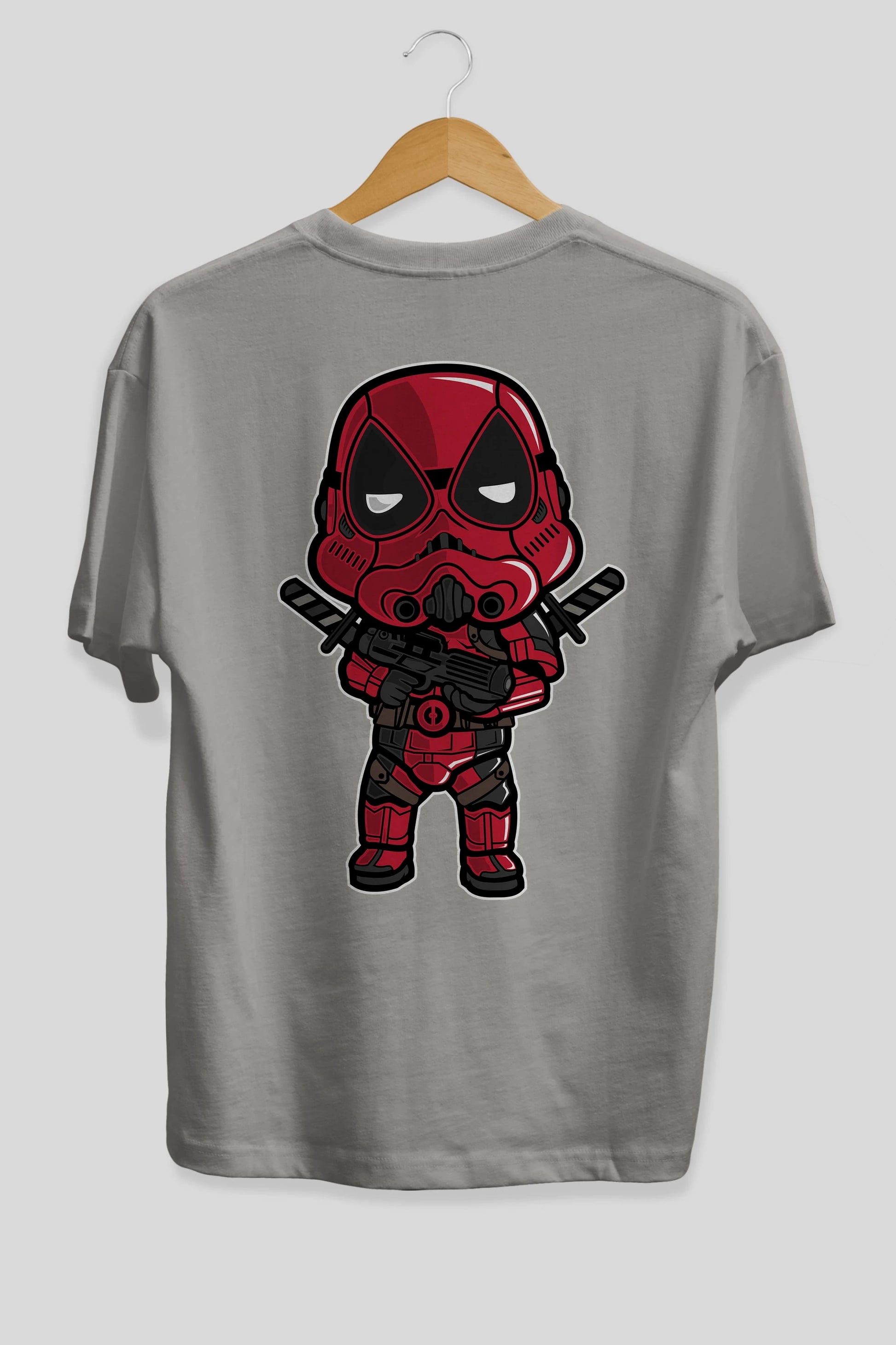 Deadpool (22) Arka Baskılı Oversize t-shirt Erkek Kadın Unisex %100 Pamuk Bisiklet Yaka tişort
