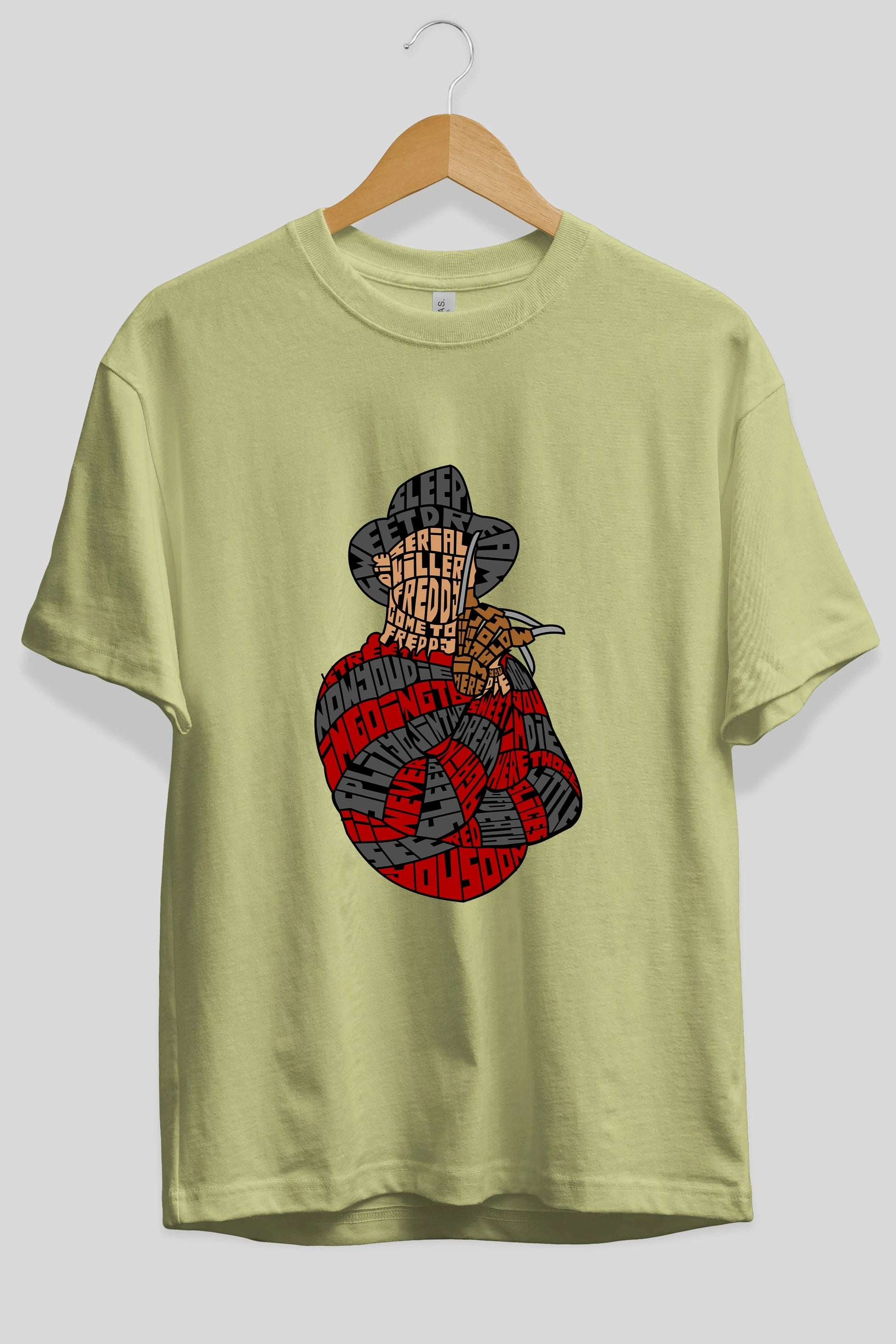 Sweet Dream Ön Baskılı Oversize t-shirt %100 pamuk Erkek Kadın Unisex