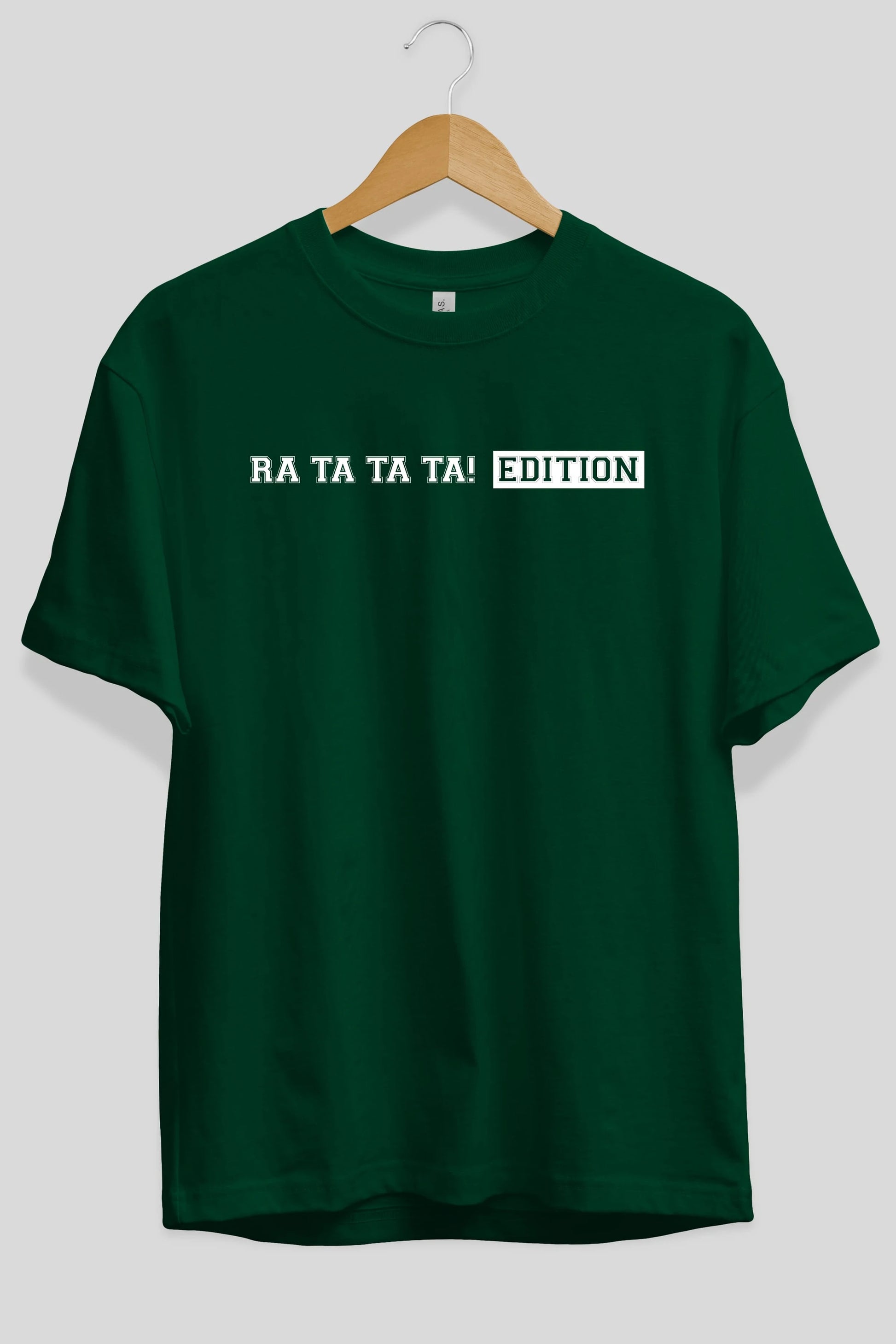 Ra Ta Ta Edition Ön Baskılı Oversize t-shirt %100 pamuk Erkek Kadın Unisex